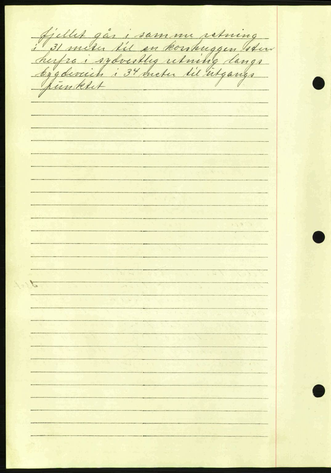 Nes tingrett, SAO/A-10548/G/Gb/Gbb/L0010: Mortgage book no. 54, 1939-1940, Diary no: : 1121/1940