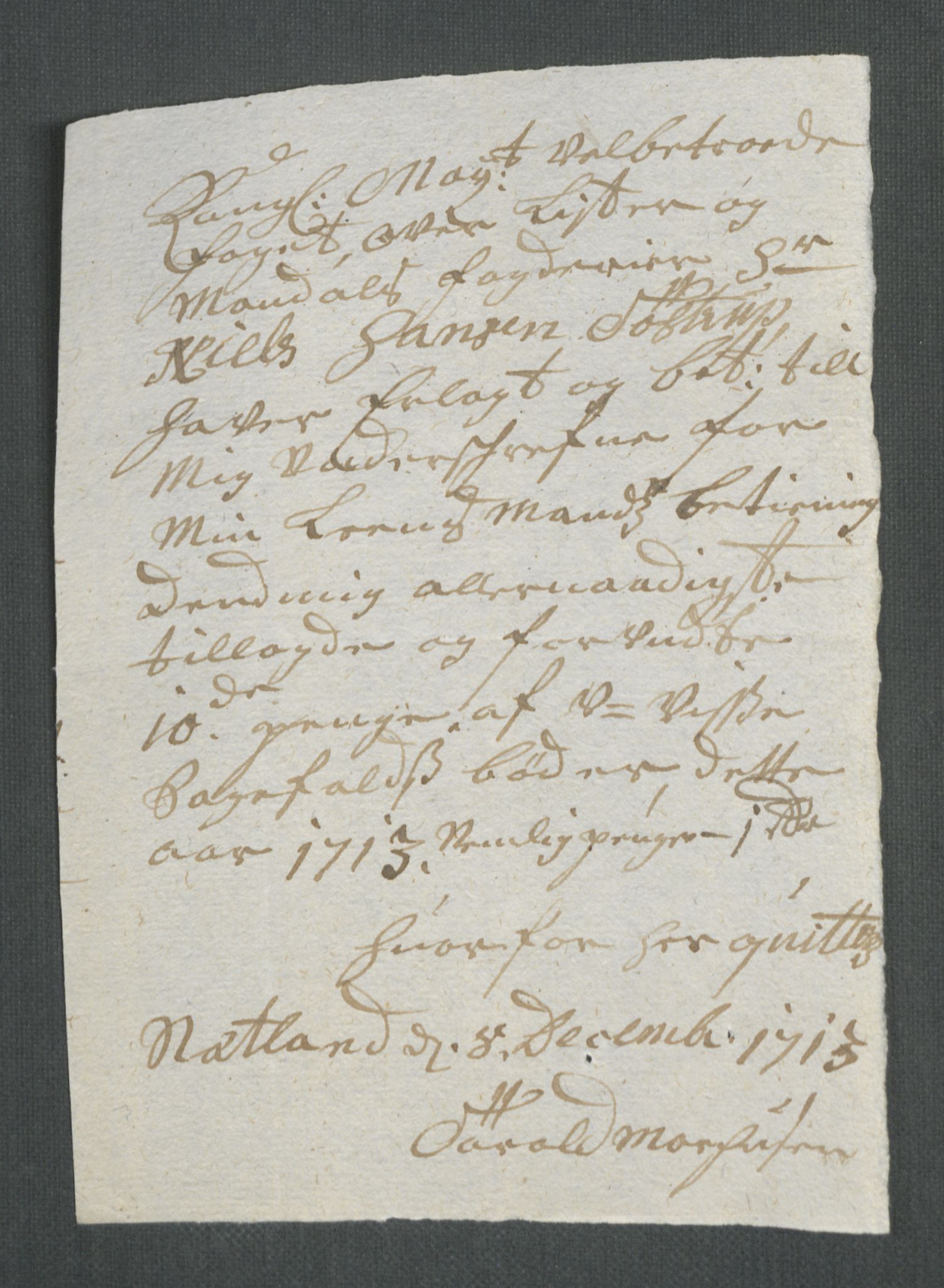 Rentekammeret inntil 1814, Reviderte regnskaper, Fogderegnskap, RA/EA-4092/R43/L2556: Fogderegnskap Lista og Mandal, 1713, p. 467