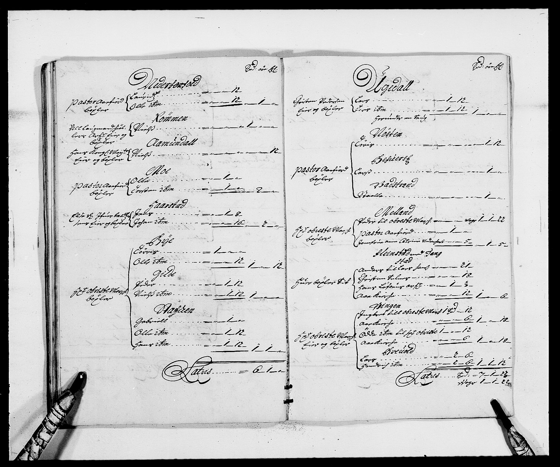 Rentekammeret inntil 1814, Reviderte regnskaper, Fogderegnskap, AV/RA-EA-4092/R57/L3848: Fogderegnskap Fosen, 1690-1691, p. 51