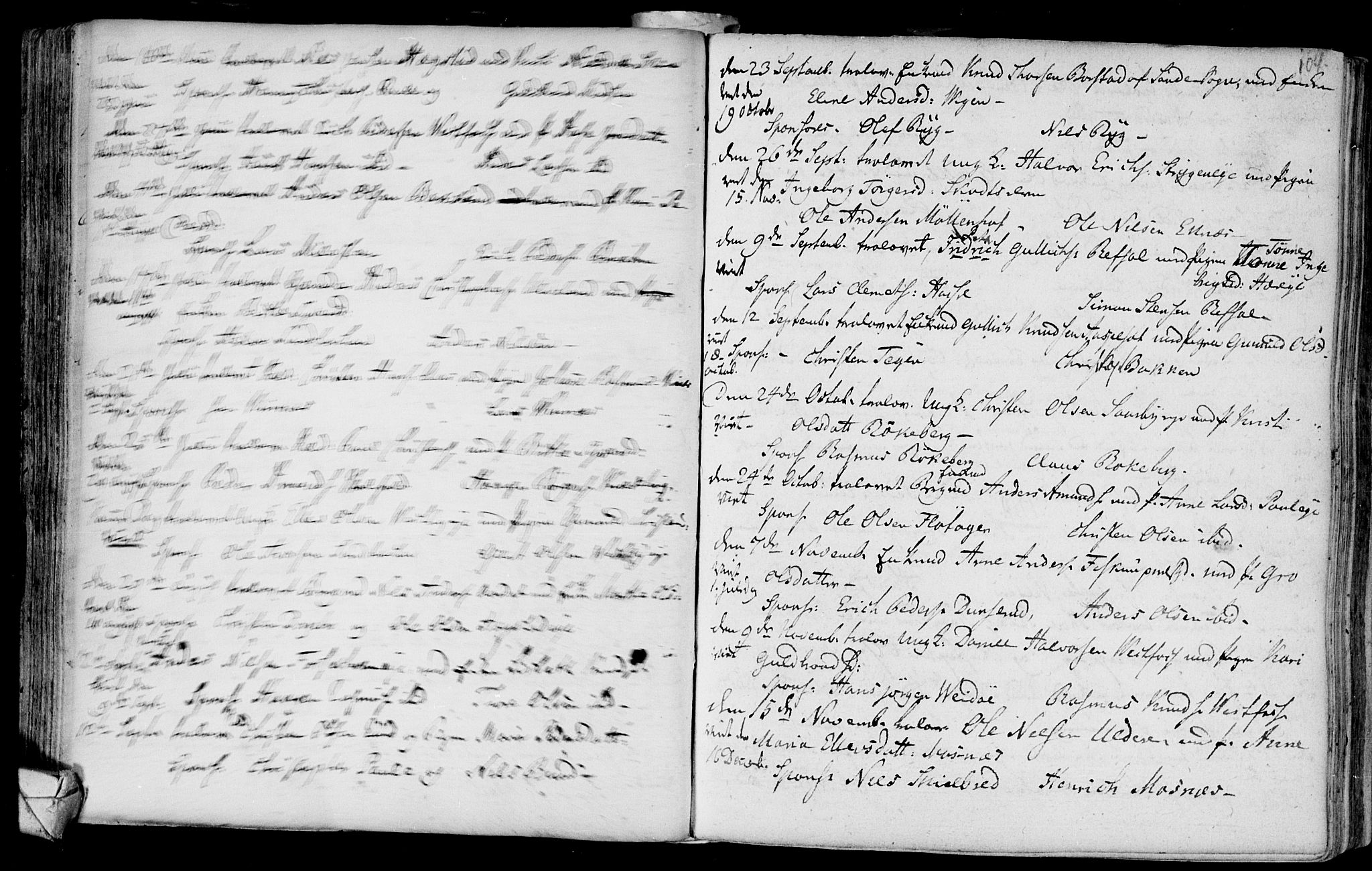 Eiker kirkebøker, SAKO/A-4/F/Fa/L0007: Parish register (official) no. I 7 /1, 1733-1808, p. 104