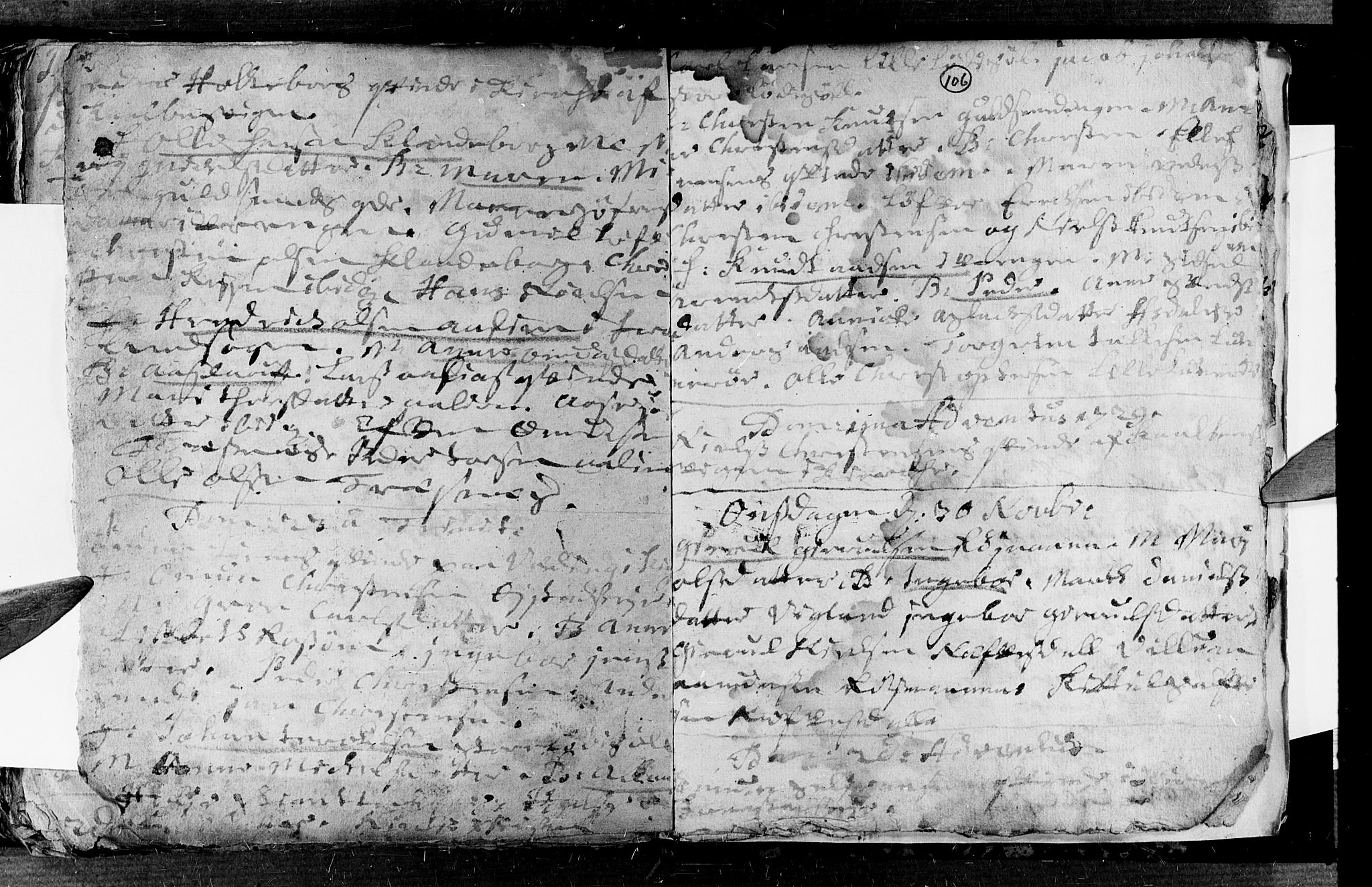 Øyestad sokneprestkontor, AV/SAK-1111-0049/F/Fa/L0003: Parish register (official) no. A 3, 1722-1730, p. 106