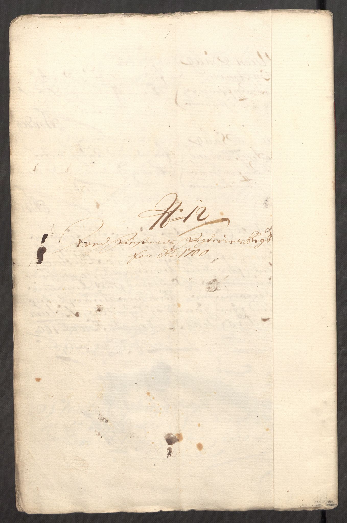 Rentekammeret inntil 1814, Reviderte regnskaper, Fogderegnskap, AV/RA-EA-4092/R57/L3854: Fogderegnskap Fosen, 1700-1701, p. 144