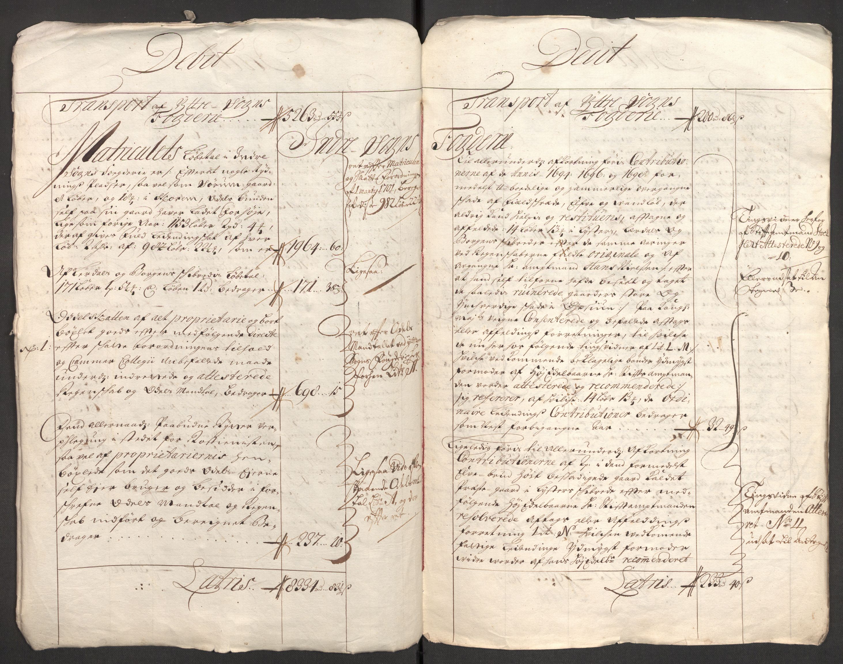 Rentekammeret inntil 1814, Reviderte regnskaper, Fogderegnskap, RA/EA-4092/R52/L3311: Fogderegnskap Sogn, 1700-1701, p. 300