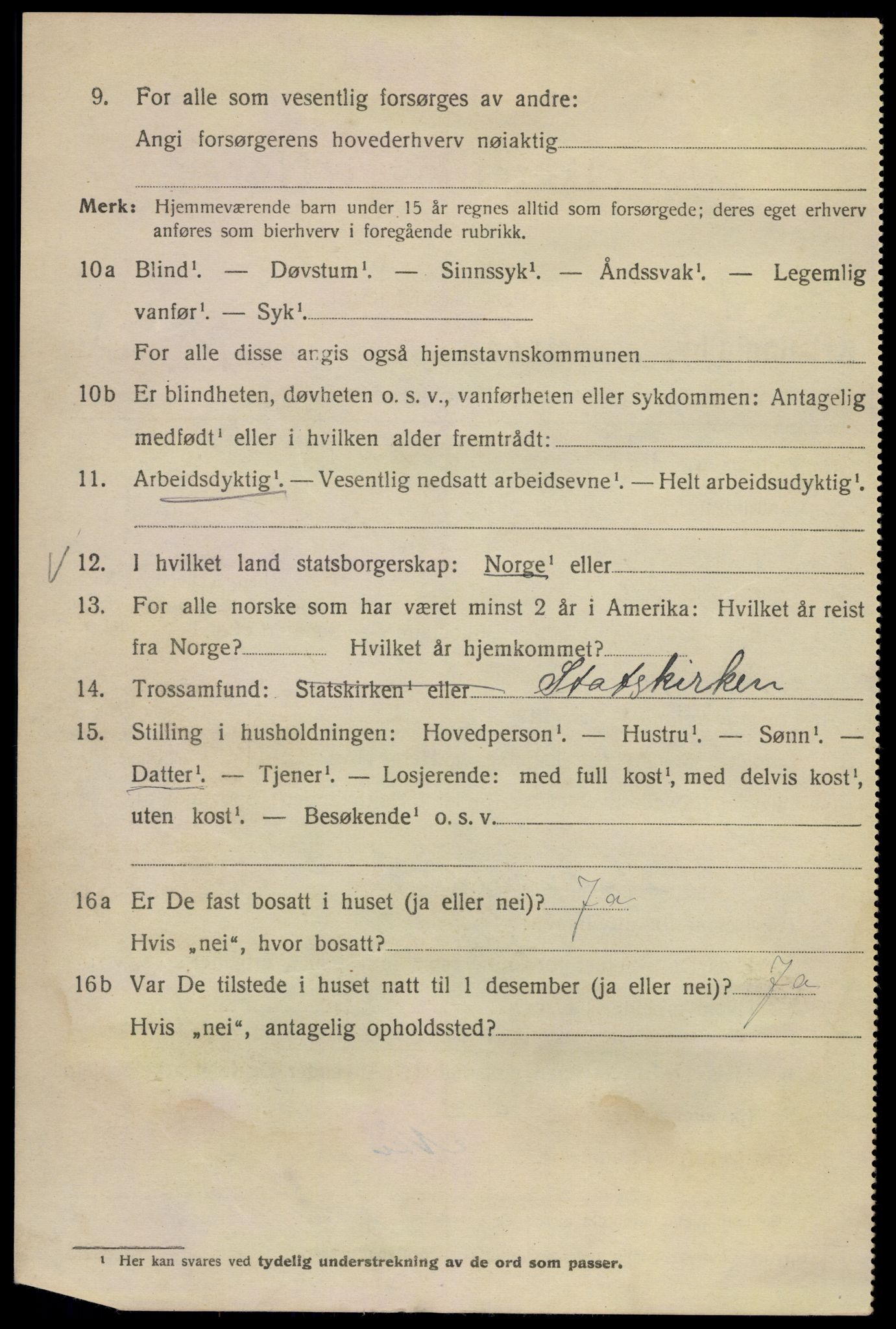 SAO, 1920 census for Kristiania, 1920, p. 593360