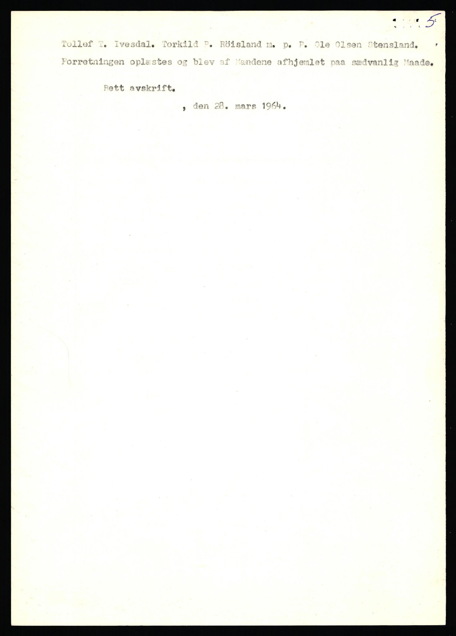 Statsarkivet i Stavanger, AV/SAST-A-101971/03/Y/Yj/L0013: Avskrifter sortert etter gårdsnavn: Bæreim - Dalen, 1750-1930, p. 44