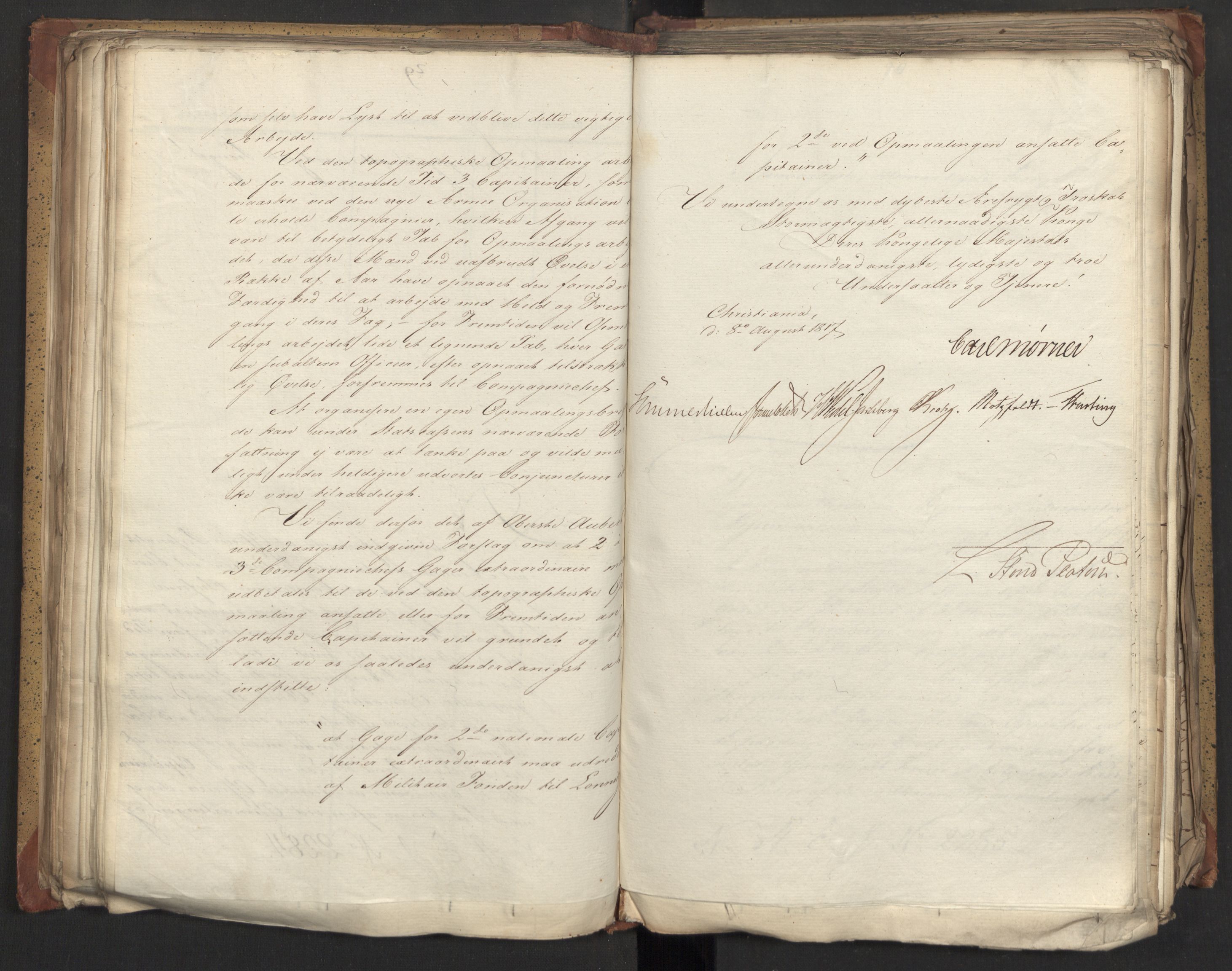 Statsrådsavdelingen i Stockholm, RA/S-1003/D/Da/L0010: Regjeringsinnstillinger nr. 2219-2392, 1817, p. 170