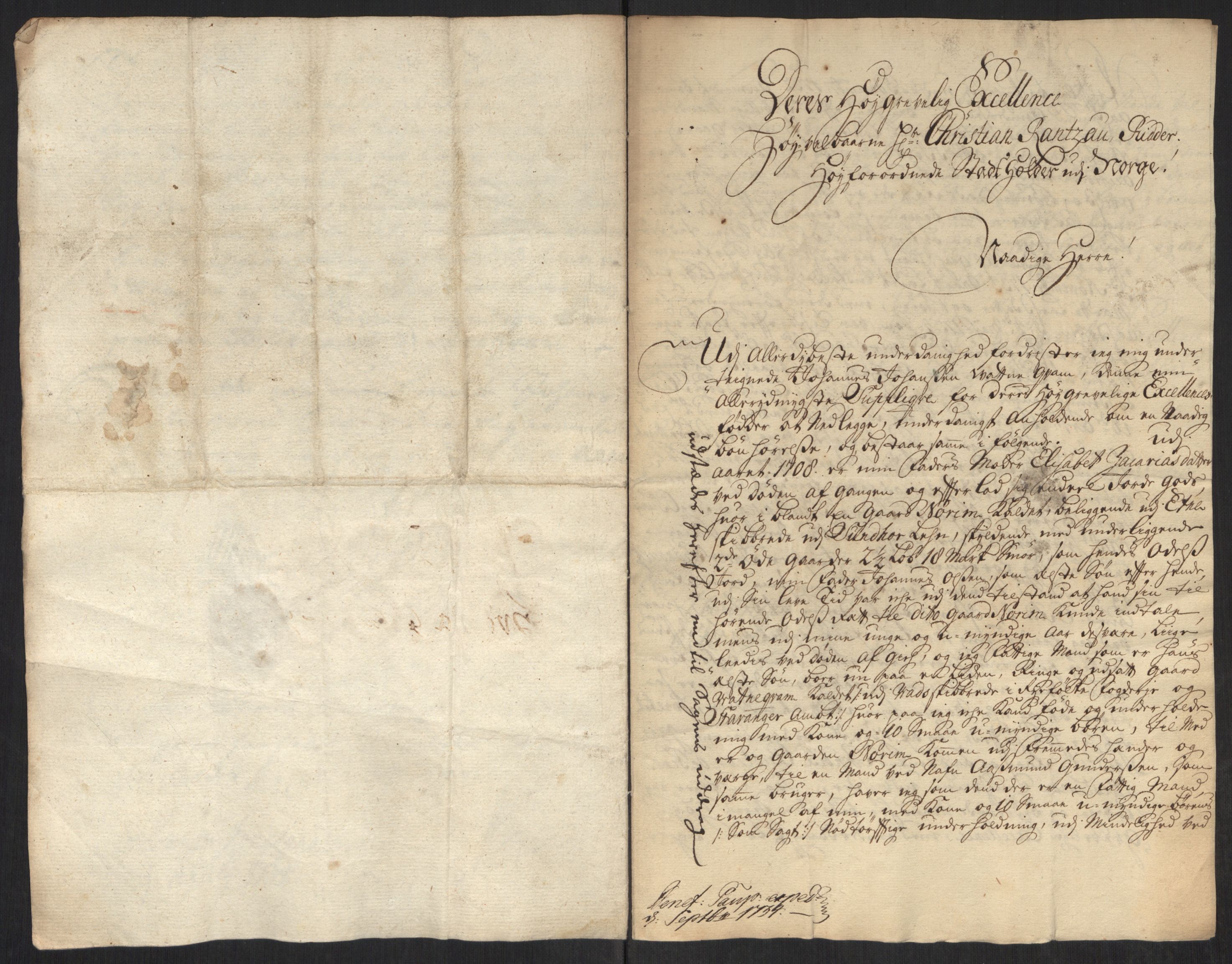 Stattholderembetet 1572-1771, AV/RA-EA-2870/Ef/L0107: Brev fra embetsmenn og andre, 1733-1734, p. 329