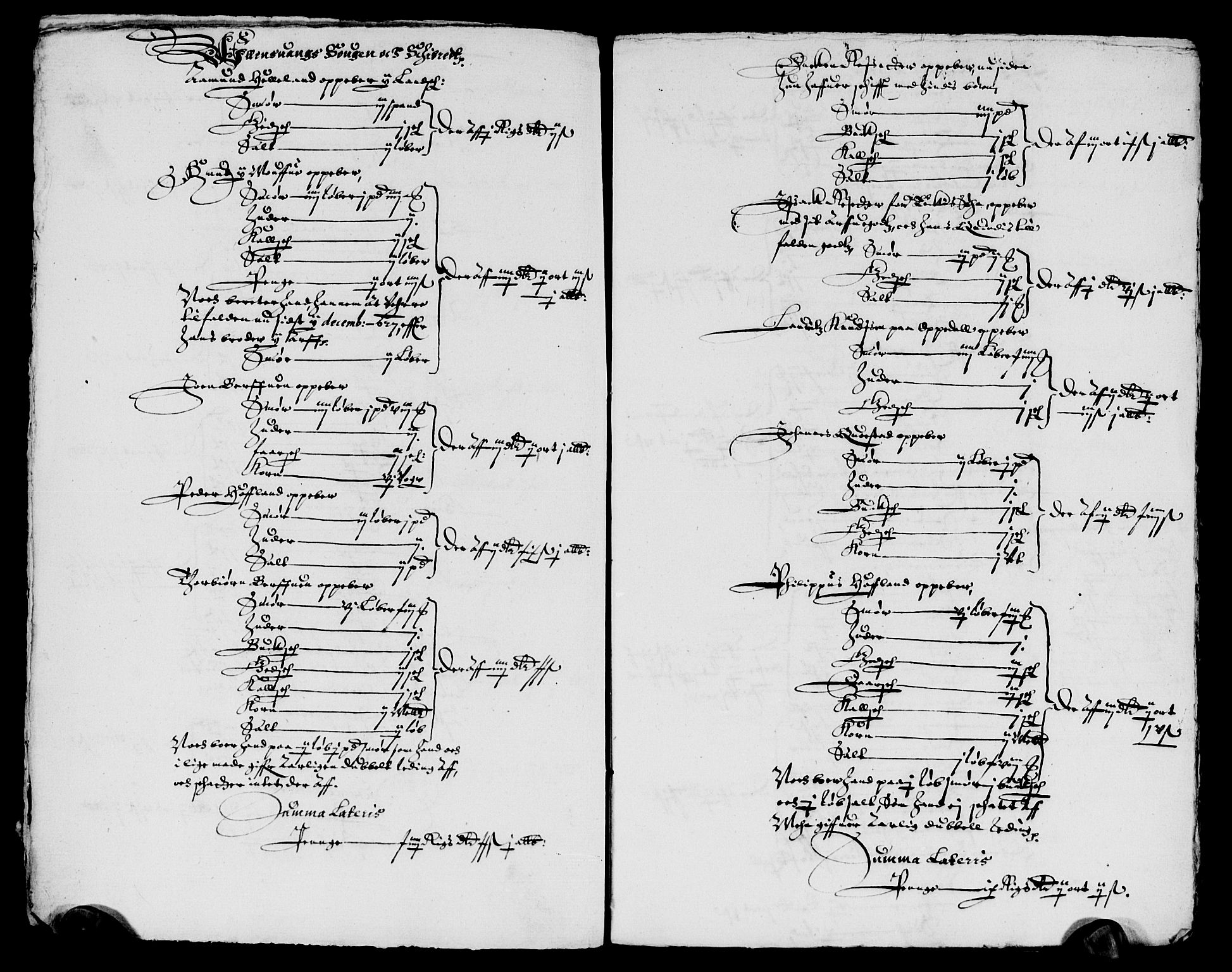 Rentekammeret inntil 1814, Reviderte regnskaper, Lensregnskaper, AV/RA-EA-5023/R/Rb/Rbt/L0046: Bergenhus len, 1627-1628