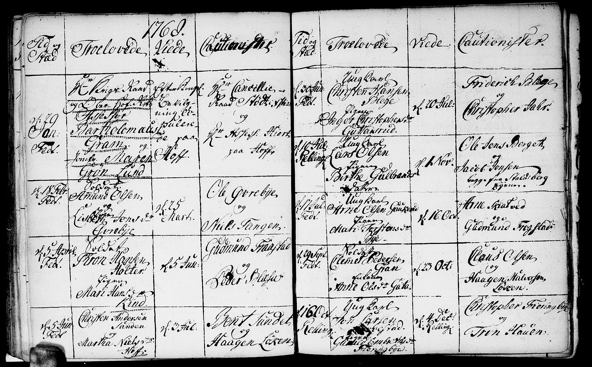 Fet prestekontor Kirkebøker, AV/SAO-A-10370a/F/Fa/L0004: Parish register (official) no. I 4, 1751-1773, p. 165