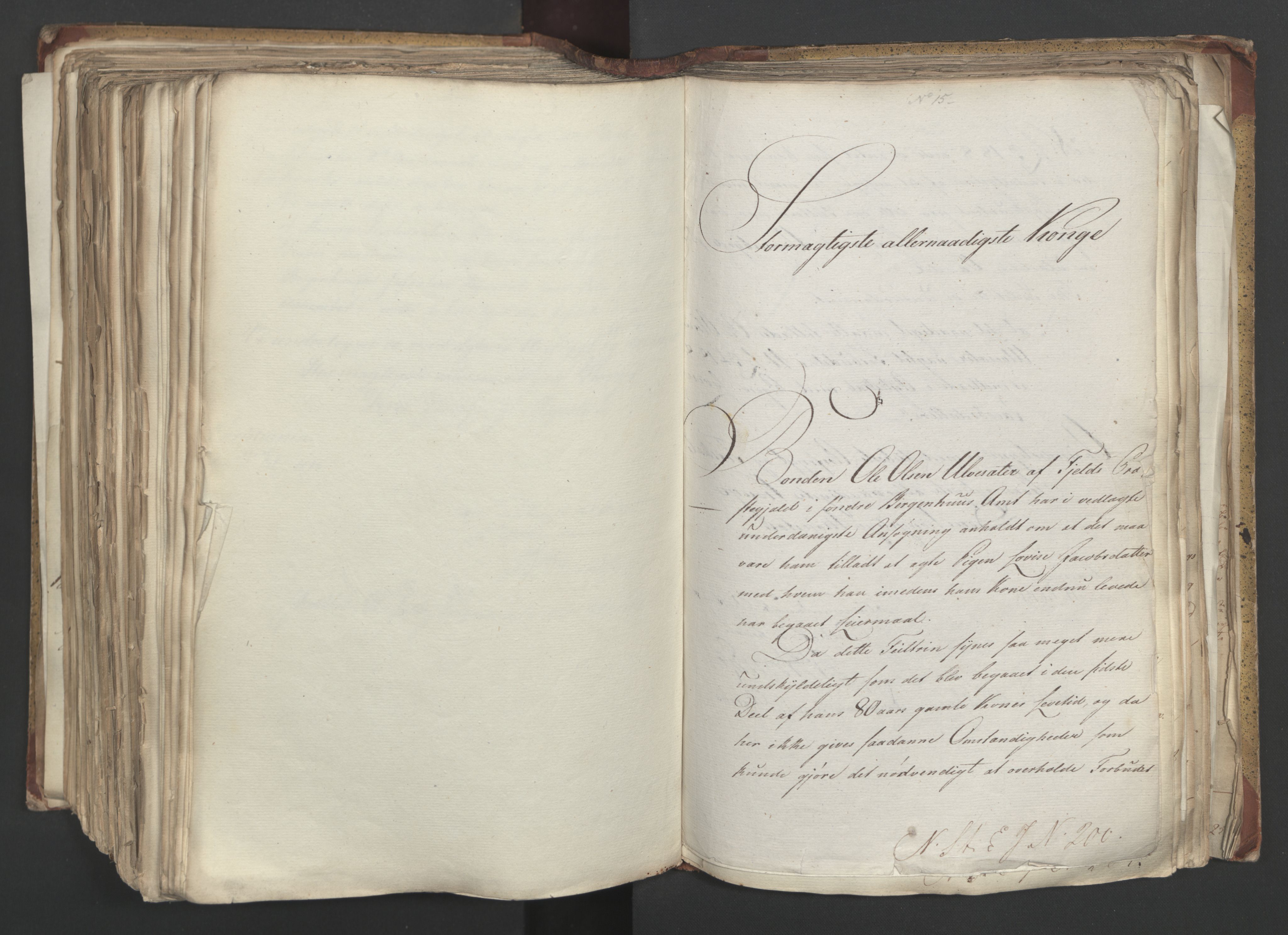 Statsrådsavdelingen i Stockholm, AV/RA-S-1003/D/Da/L0001: Regjeringsinnstillinger nr. 1-262, 1814-1815, p. 446