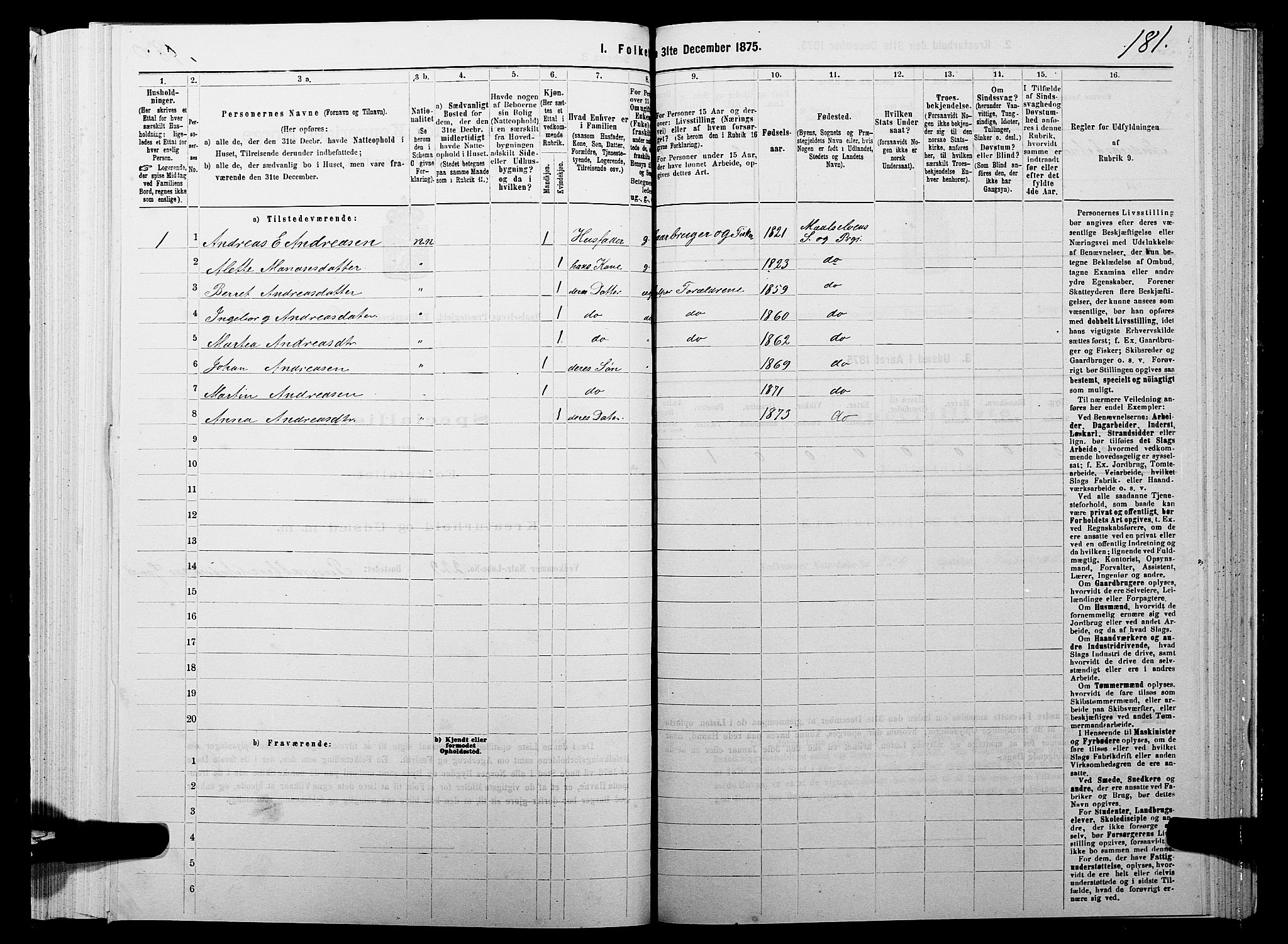 SATØ, 1875 census for 1924P Målselv, 1875, p. 1181