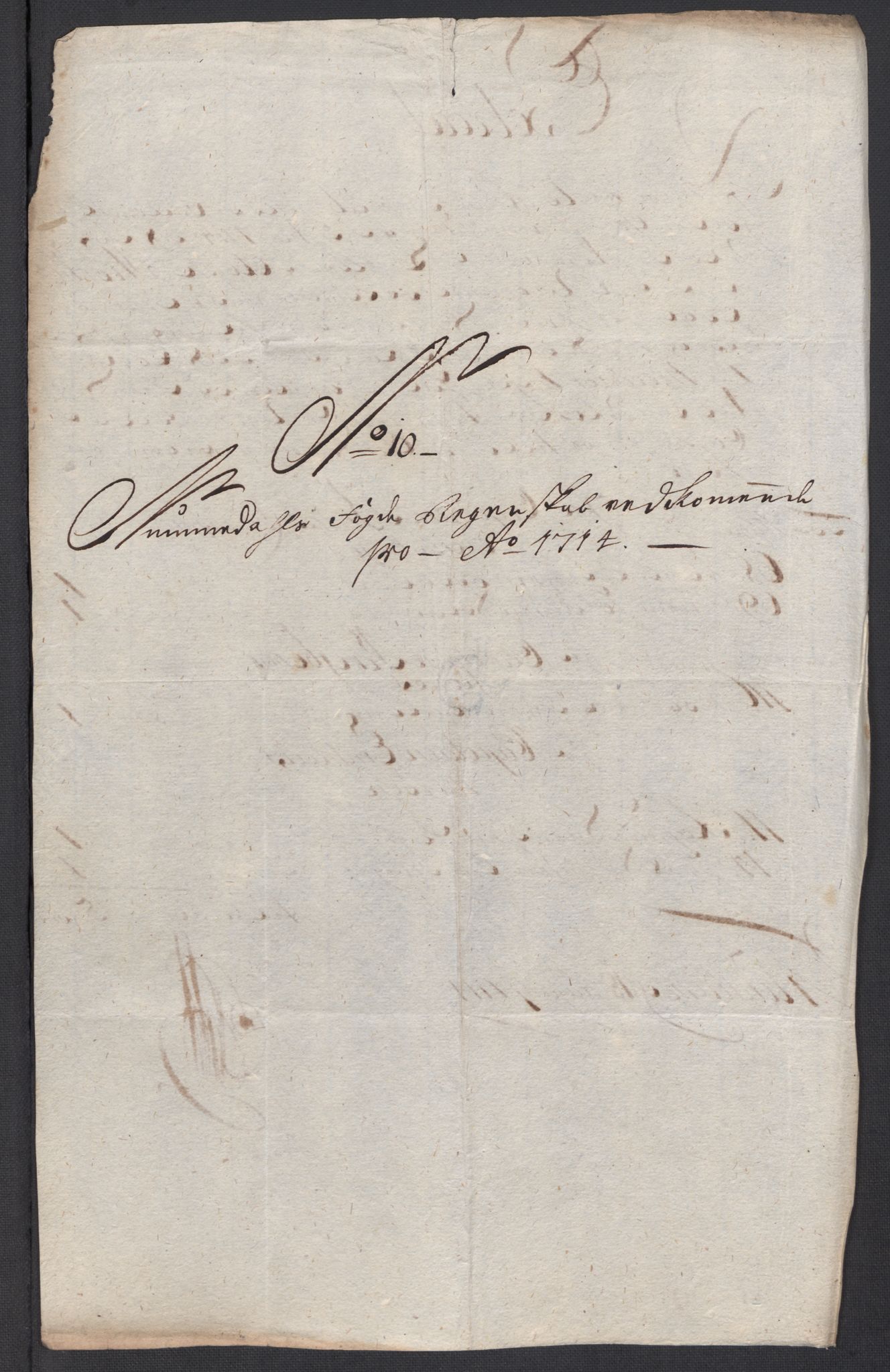 Rentekammeret inntil 1814, Reviderte regnskaper, Fogderegnskap, AV/RA-EA-4092/R64/L4435: Fogderegnskap Namdal, 1714, p. 123