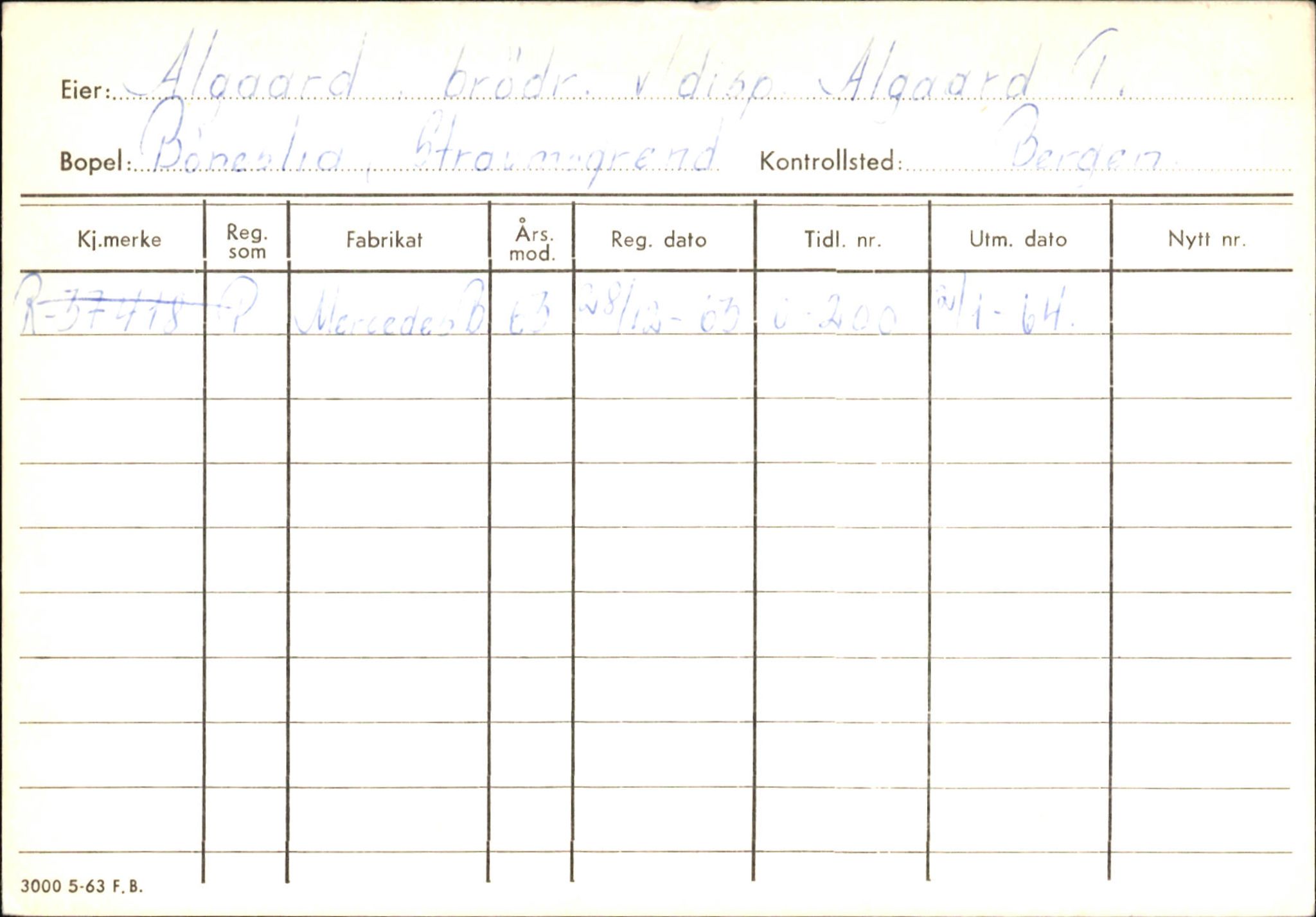 Statens vegvesen, Hordaland vegkontor, AV/SAB-A-5201/2/Ha/L0001: R-eierkort A, 1920-1971, p. 408