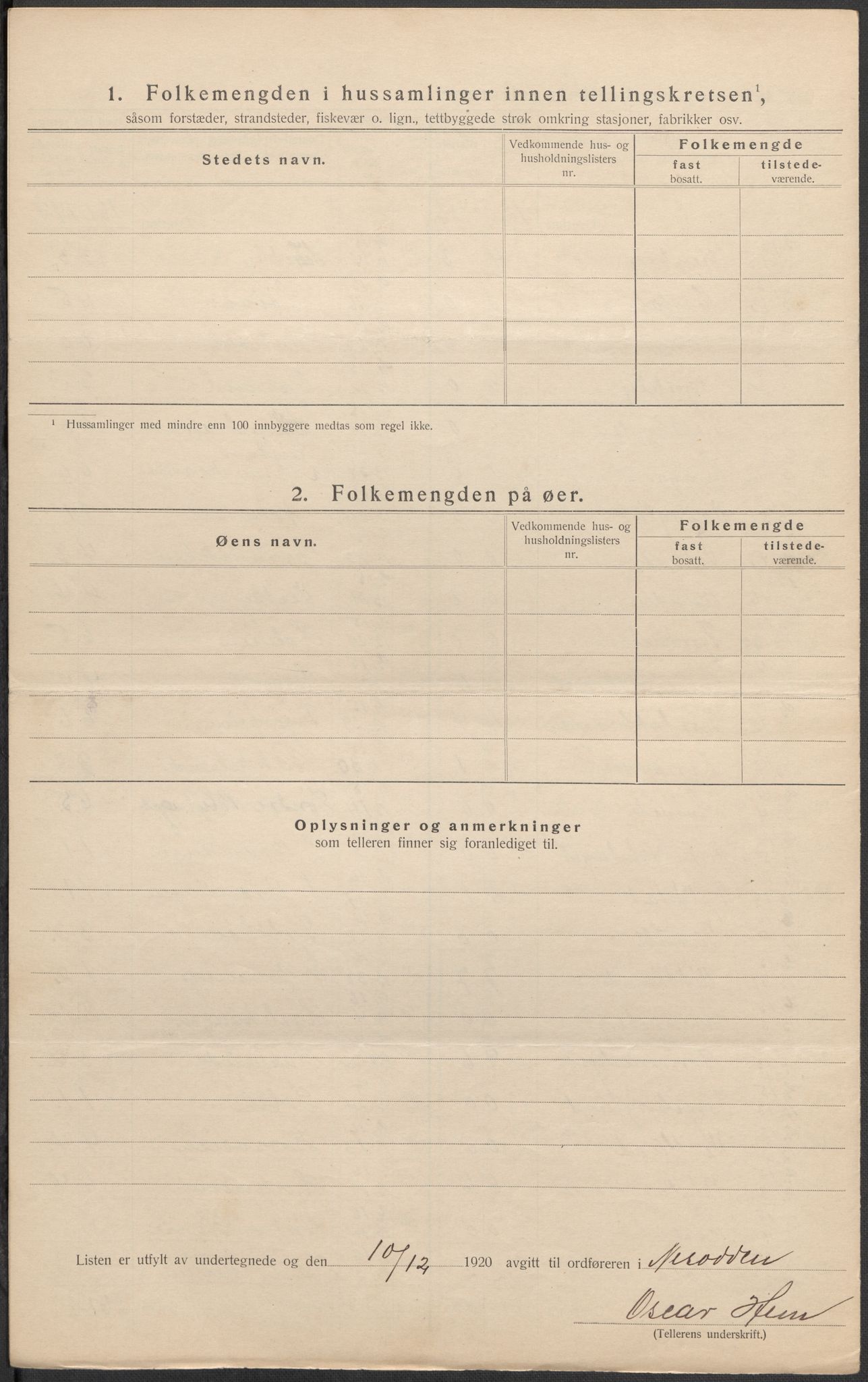 SAO, 1920 census for Nesodden, 1920, p. 18