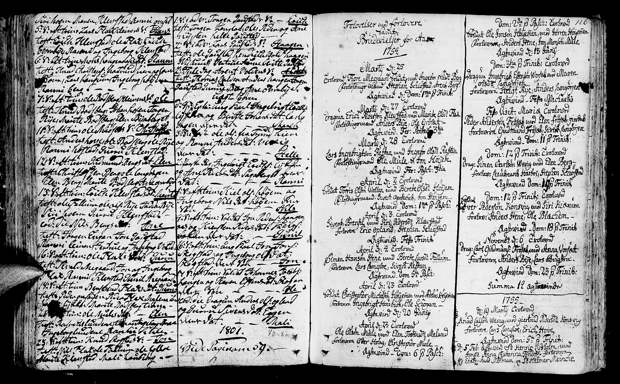 Ministerialprotokoller, klokkerbøker og fødselsregistre - Sør-Trøndelag, SAT/A-1456/612/L0370: Parish register (official) no. 612A04, 1754-1802, p. 126