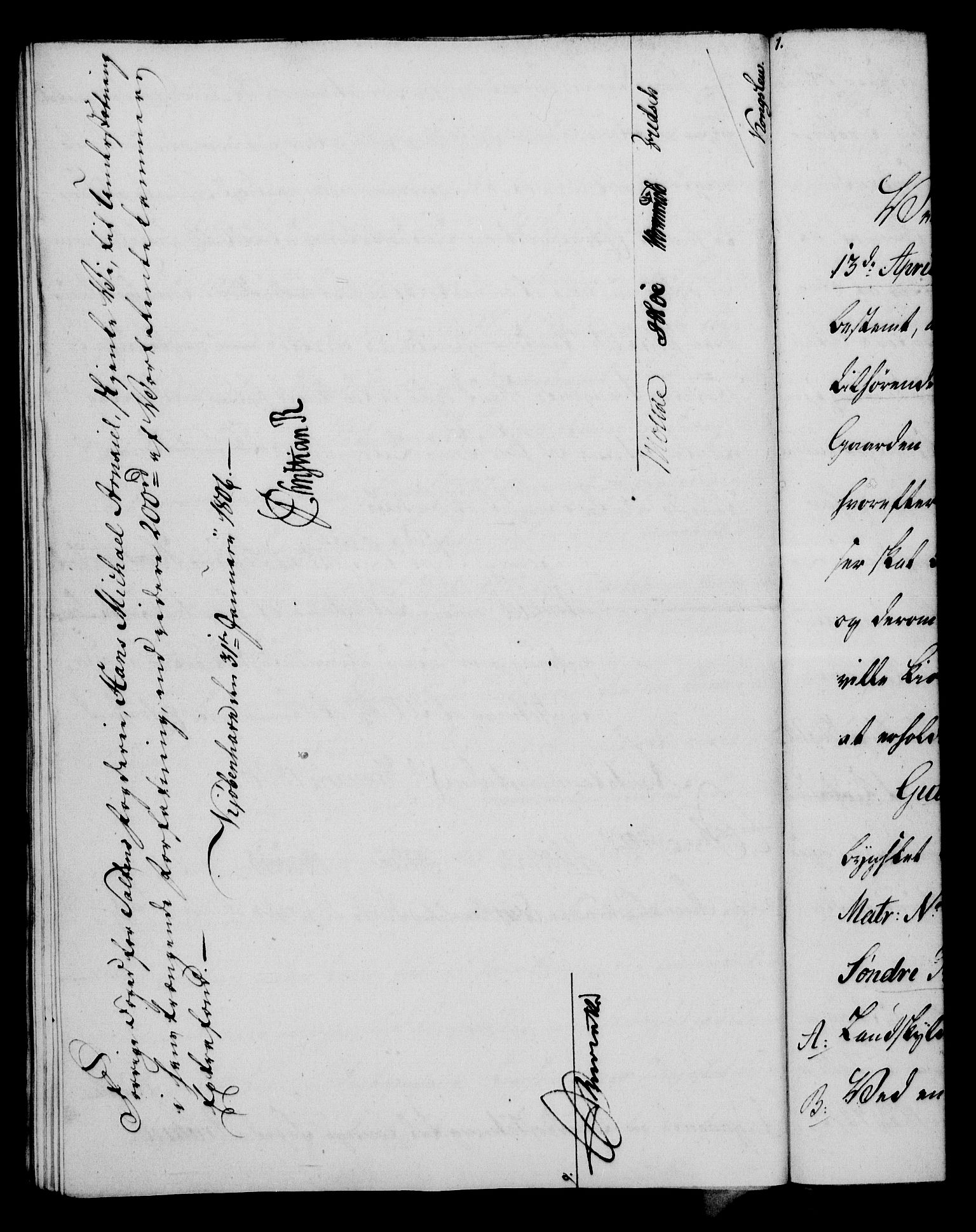 Rentekammeret, Kammerkanselliet, AV/RA-EA-3111/G/Gf/Gfa/L0088: Norsk relasjons- og resolusjonsprotokoll (merket RK 52.88), 1806, p. 108