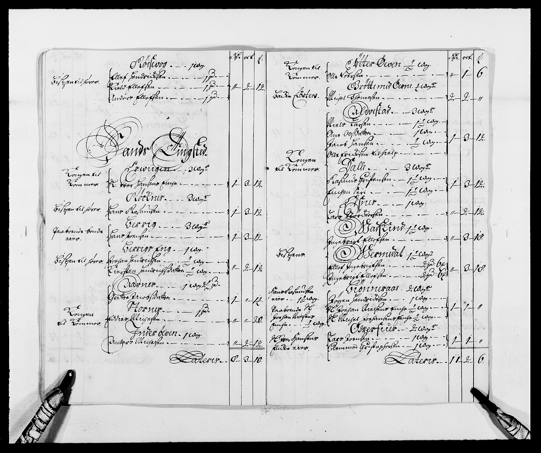 Rentekammeret inntil 1814, Reviderte regnskaper, Fogderegnskap, AV/RA-EA-4092/R68/L4752: Fogderegnskap Senja og Troms, 1691-1693, p. 171