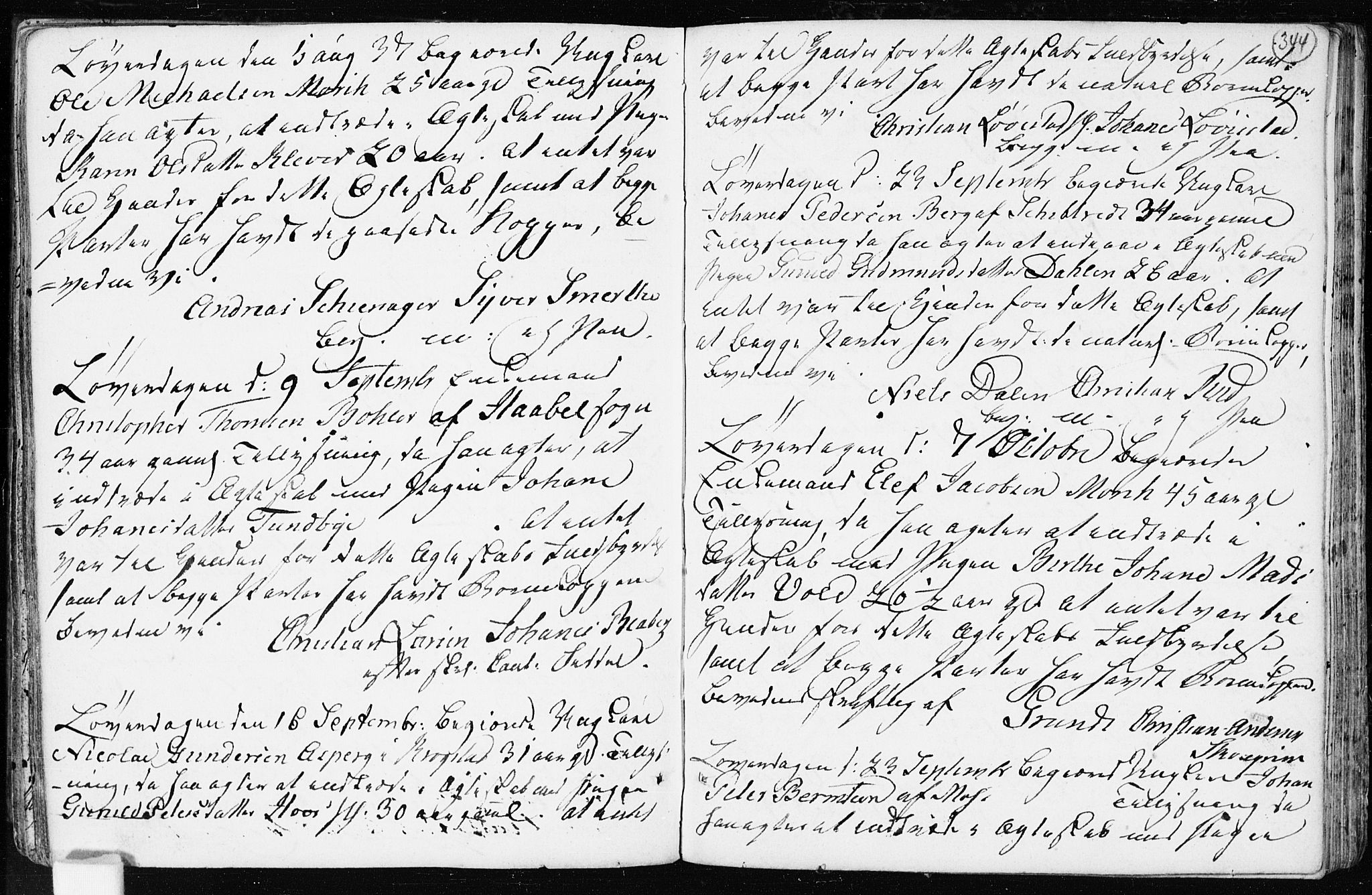 Spydeberg prestekontor Kirkebøker, AV/SAO-A-10924/F/Fa/L0003: Parish register (official) no. I 3, 1778-1814, p. 344