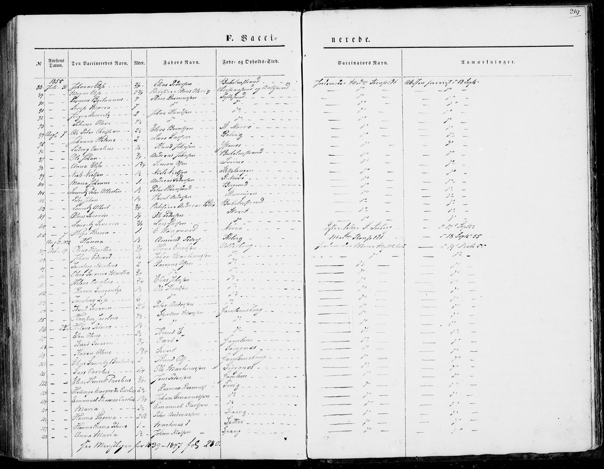 Ministerialprotokoller, klokkerbøker og fødselsregistre - Møre og Romsdal, AV/SAT-A-1454/528/L0397: Parish register (official) no. 528A08, 1848-1858, p. 319