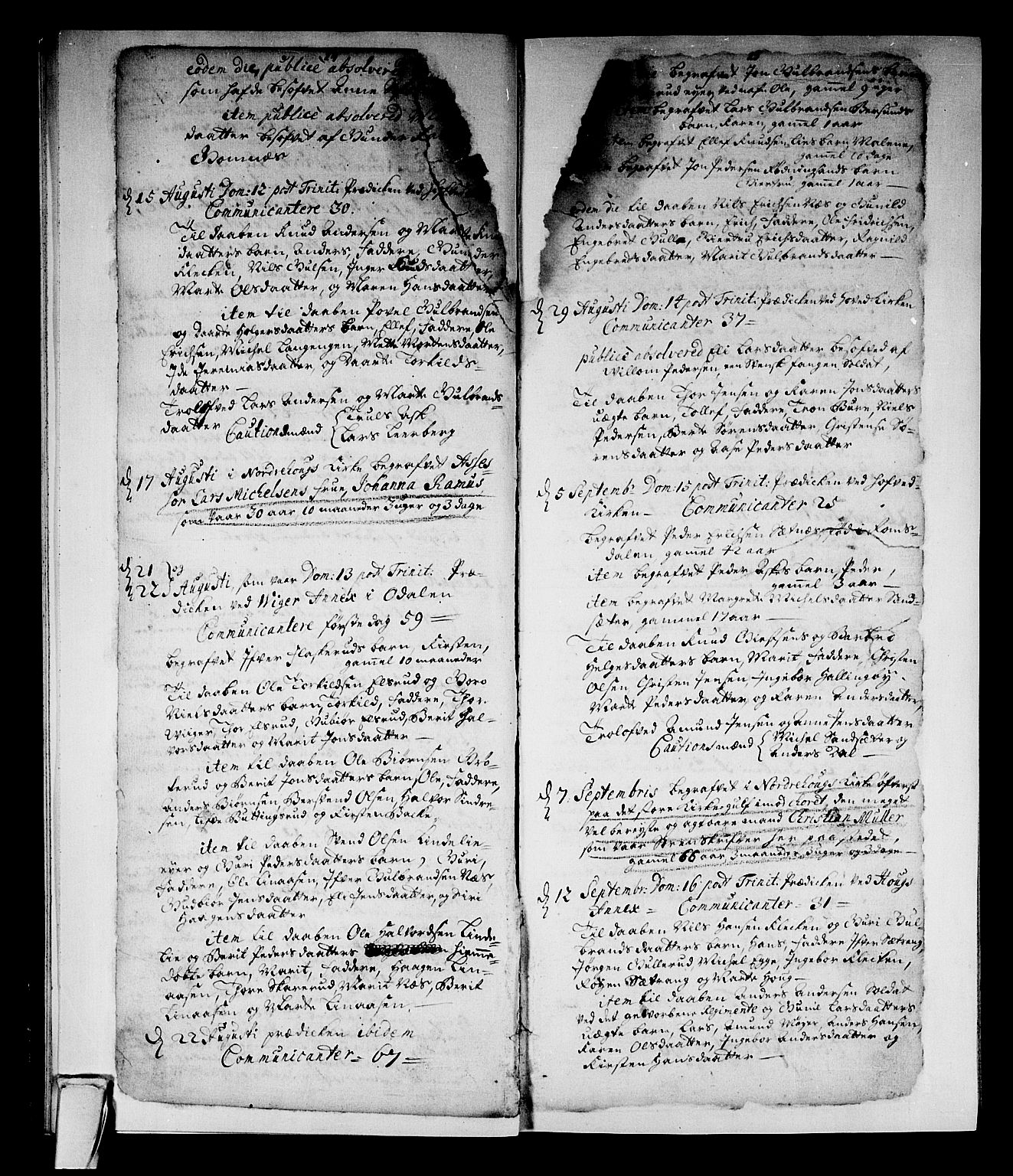 Norderhov kirkebøker, SAKO/A-237/F/Fa/L0002a: Parish register (official) no. 2A, 1716-1725, p. 24-25