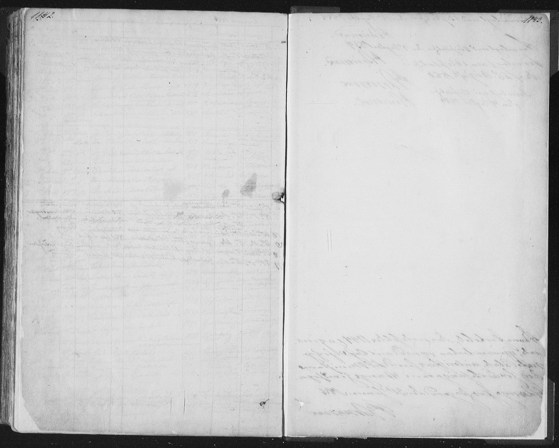 Vang prestekontor, Hedmark, AV/SAH-PREST-008/H/Ha/Hab/L0010B: Parish register (copy) no. 10b, 1854-1896, p. 1142-1143