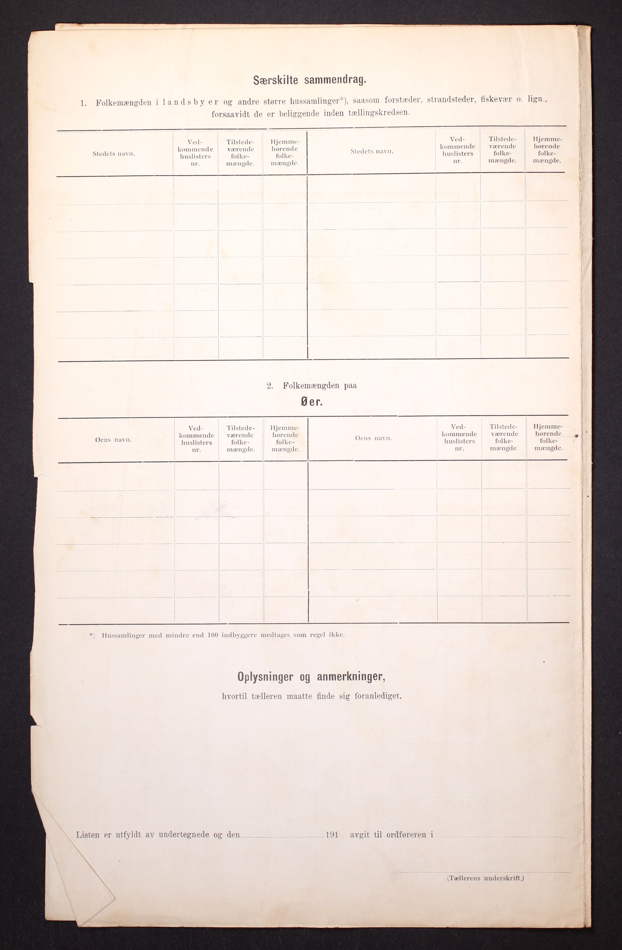 RA, 1910 census for Salangen, 1910, p. 6