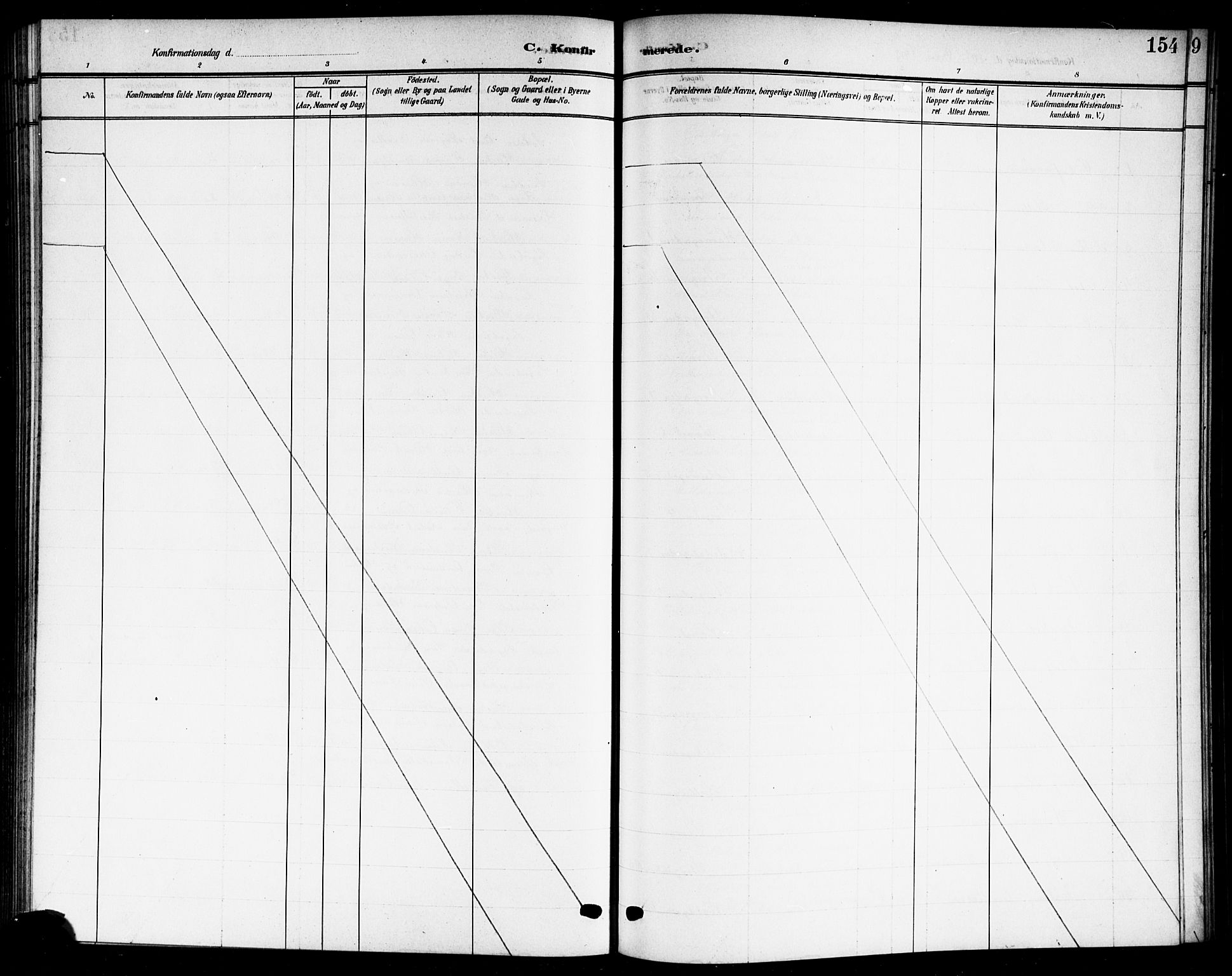 Skedsmo prestekontor Kirkebøker, AV/SAO-A-10033a/G/Gc/L0001: Parish register (copy) no. III 1, 1908-1916, p. 154