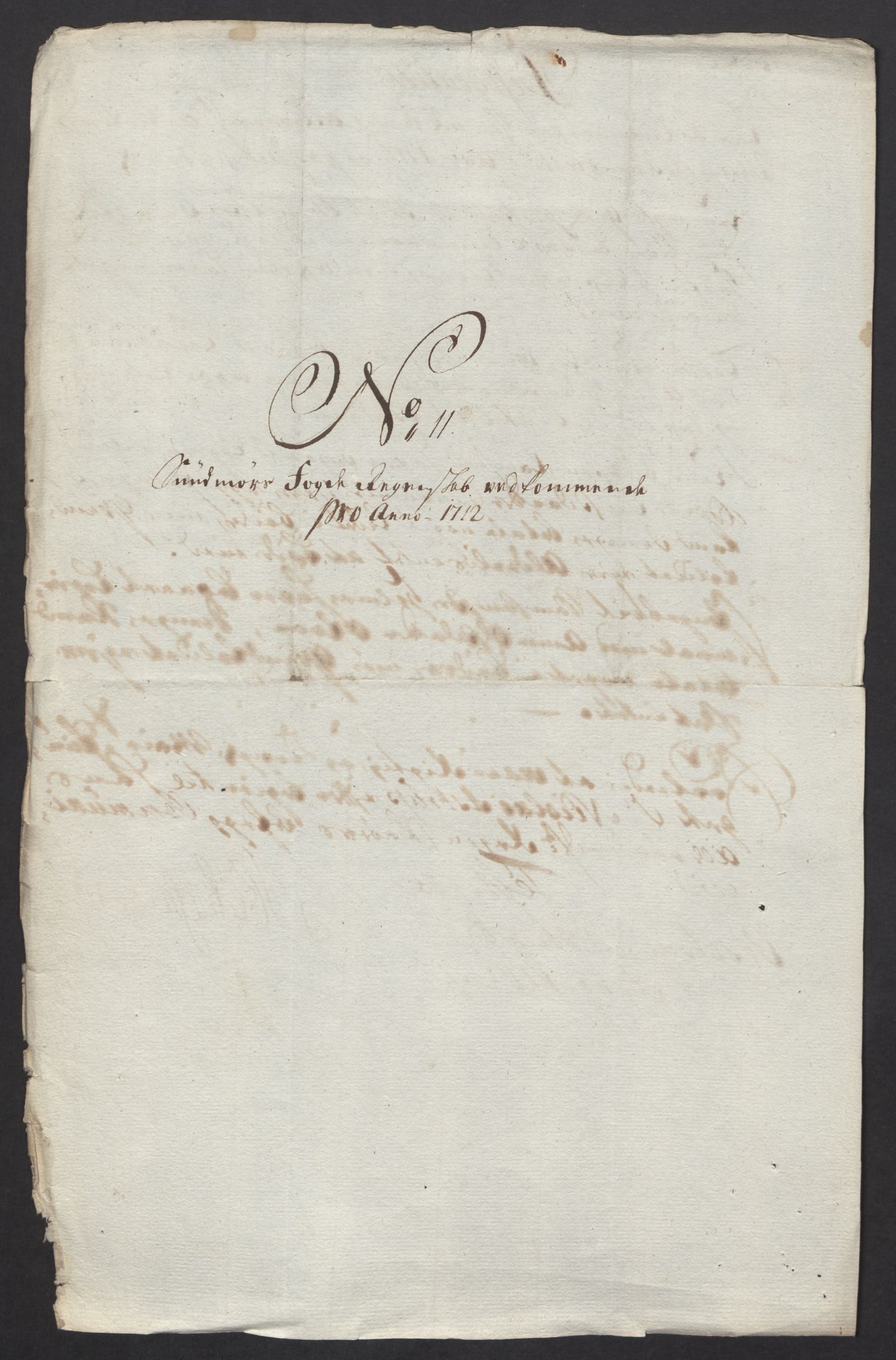 Rentekammeret inntil 1814, Reviderte regnskaper, Fogderegnskap, AV/RA-EA-4092/R54/L3565: Fogderegnskap Sunnmøre, 1712-1713, p. 139