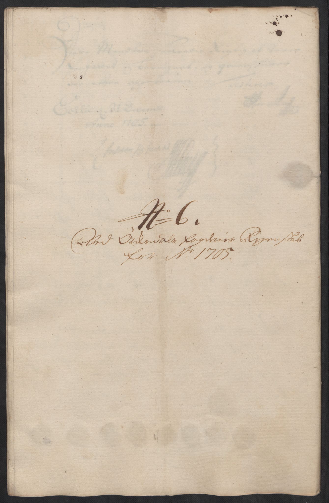 Rentekammeret inntil 1814, Reviderte regnskaper, Fogderegnskap, RA/EA-4092/R60/L3955: Fogderegnskap Orkdal og Gauldal, 1705, p. 138