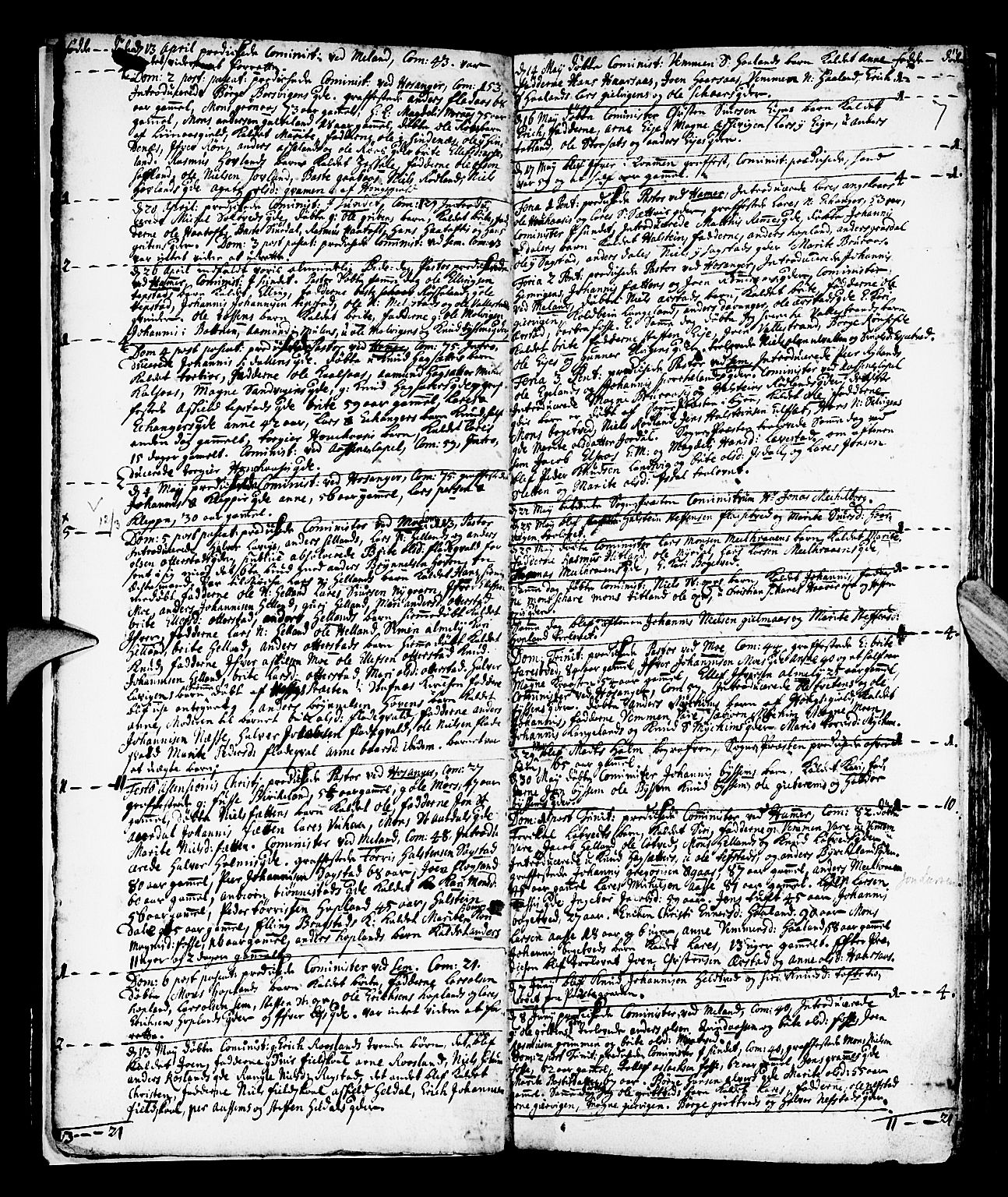 Hamre sokneprestembete, SAB/A-75501/H/Ha/Haa/Haaa/L0003: Parish register (official) no. A 3, 1708-1726, p. 7