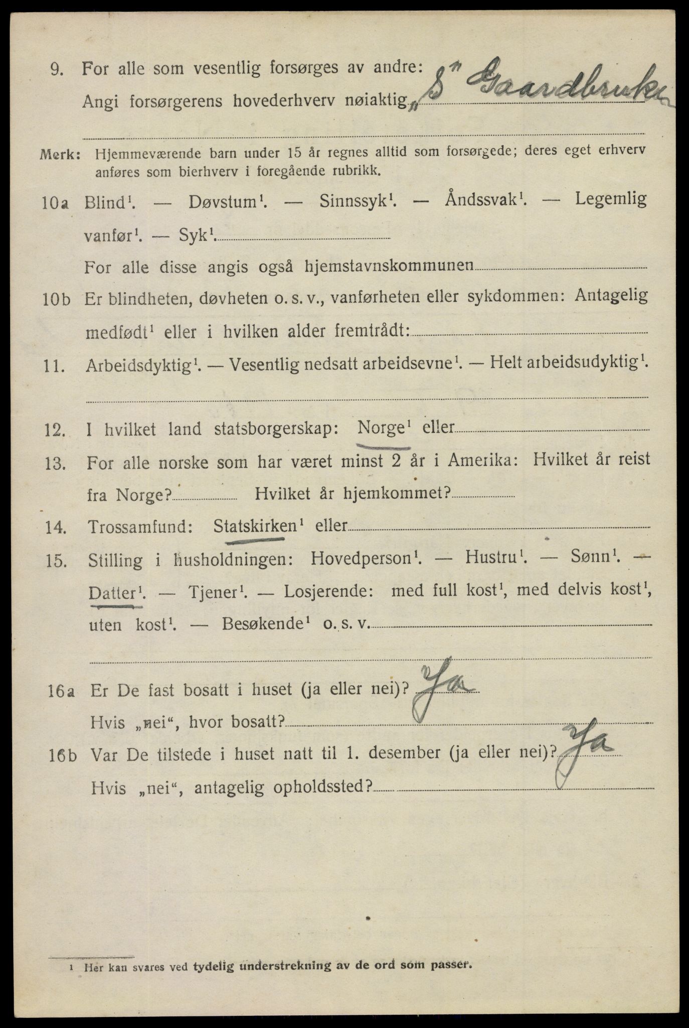 SAO, 1920 census for Tune, 1920, p. 3775