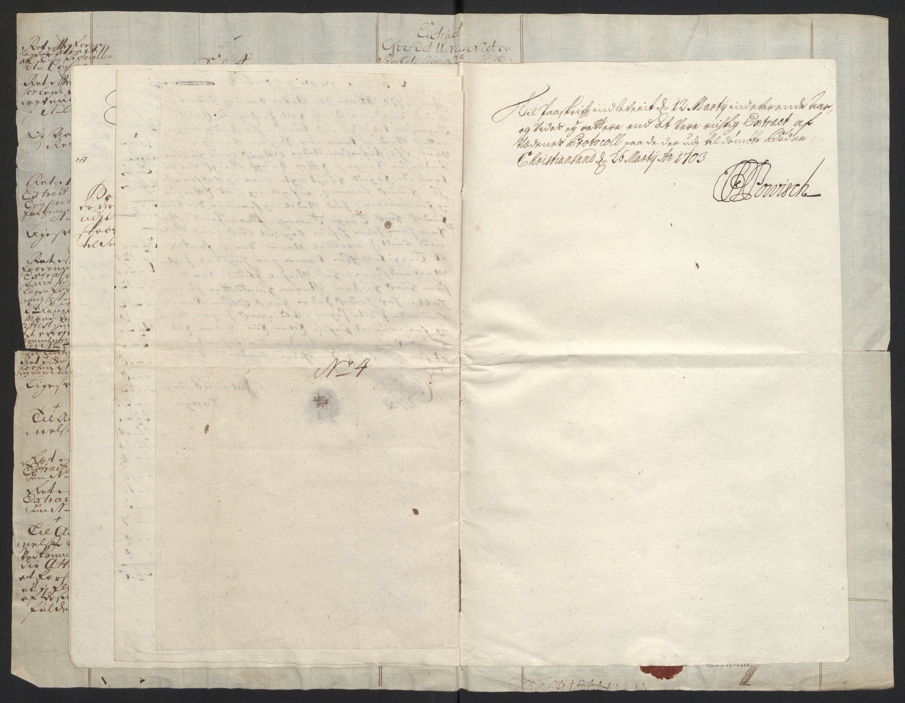 Rentekammeret inntil 1814, Reviderte regnskaper, Fogderegnskap, AV/RA-EA-4092/R39/L2316: Fogderegnskap Nedenes, 1702-1703, p. 40