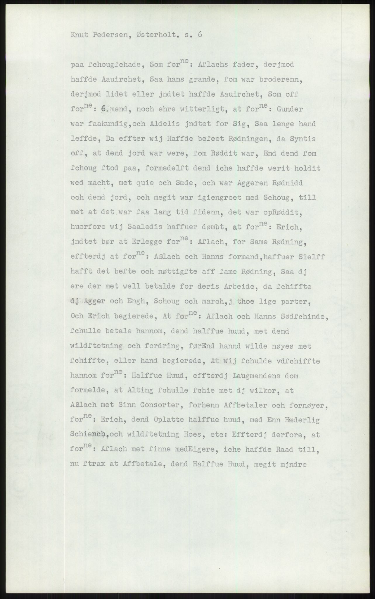 Samlinger til kildeutgivelse, Diplomavskriftsamlingen, AV/RA-EA-4053/H/Ha, p. 46