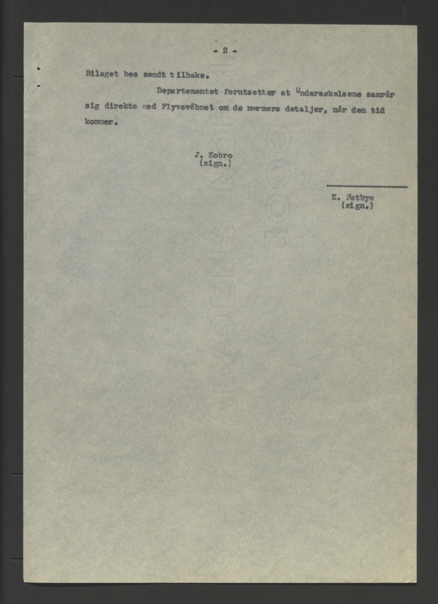 Norsk Polarinstitutt, AV/SATØ-S-0902/D/Da/Daa/L0143/0002: Korrespondanse og saksdokumenter / Luftkartlegging 1935-36, 1934, p. 2