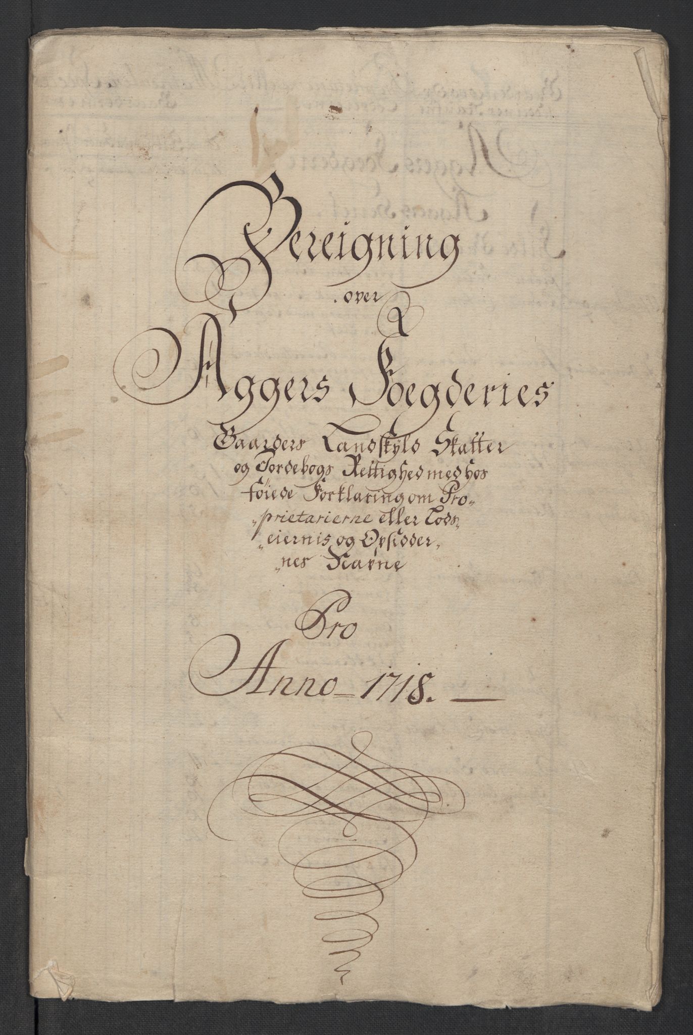 Rentekammeret inntil 1814, Reviderte regnskaper, Fogderegnskap, RA/EA-4092/R10/L0456: Fogderegnskap Aker og Follo, 1718, p. 21