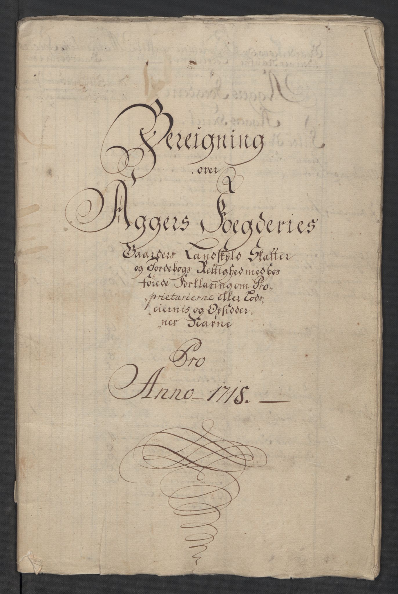 Rentekammeret inntil 1814, Reviderte regnskaper, Fogderegnskap, AV/RA-EA-4092/R10/L0456: Fogderegnskap Aker og Follo, 1718, p. 21