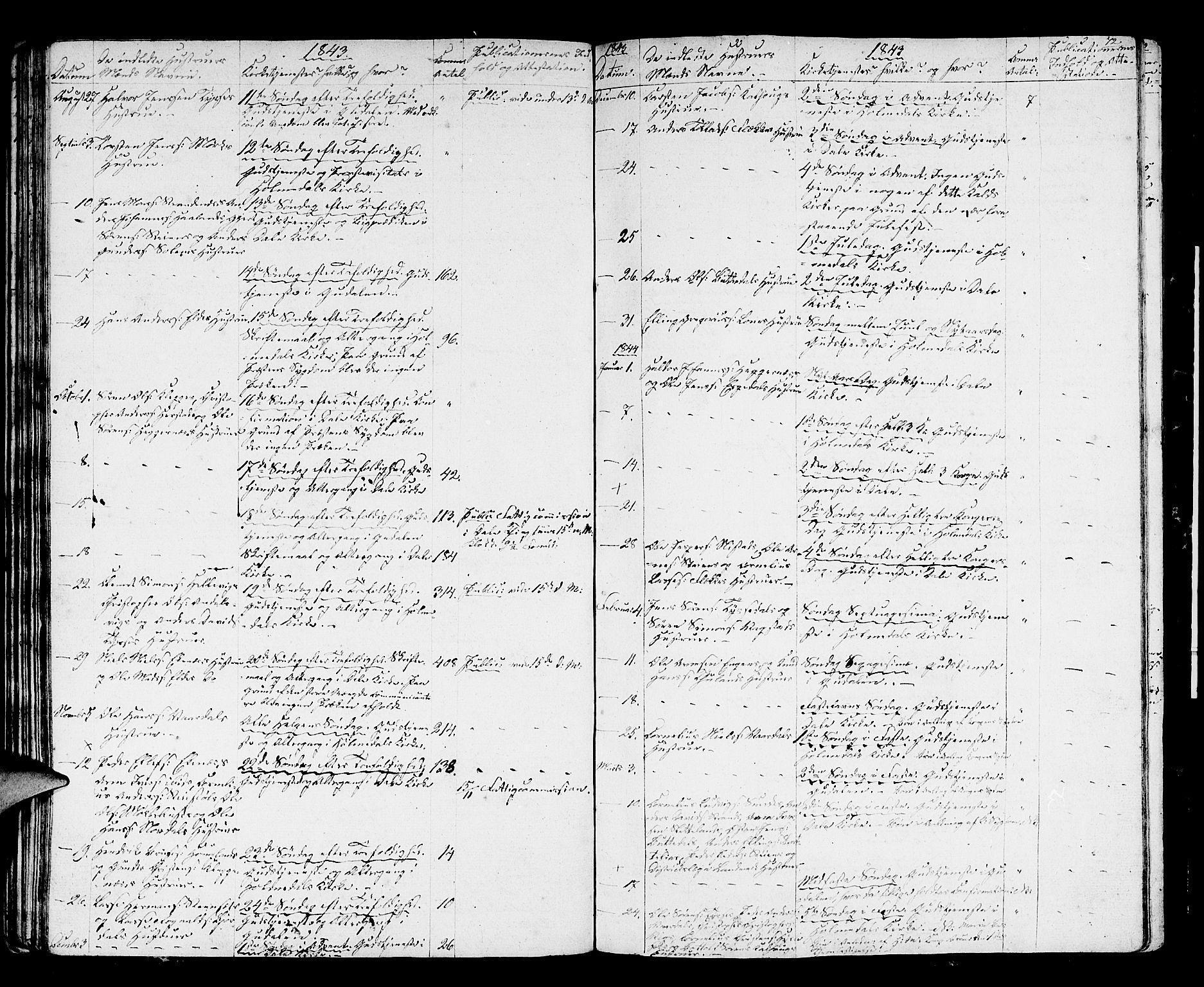 Fjaler sokneprestembete, SAB/A-79801/H/Hab/Haba/L0001: Parish register (copy) no. A 1, 1836-1846, p. 72