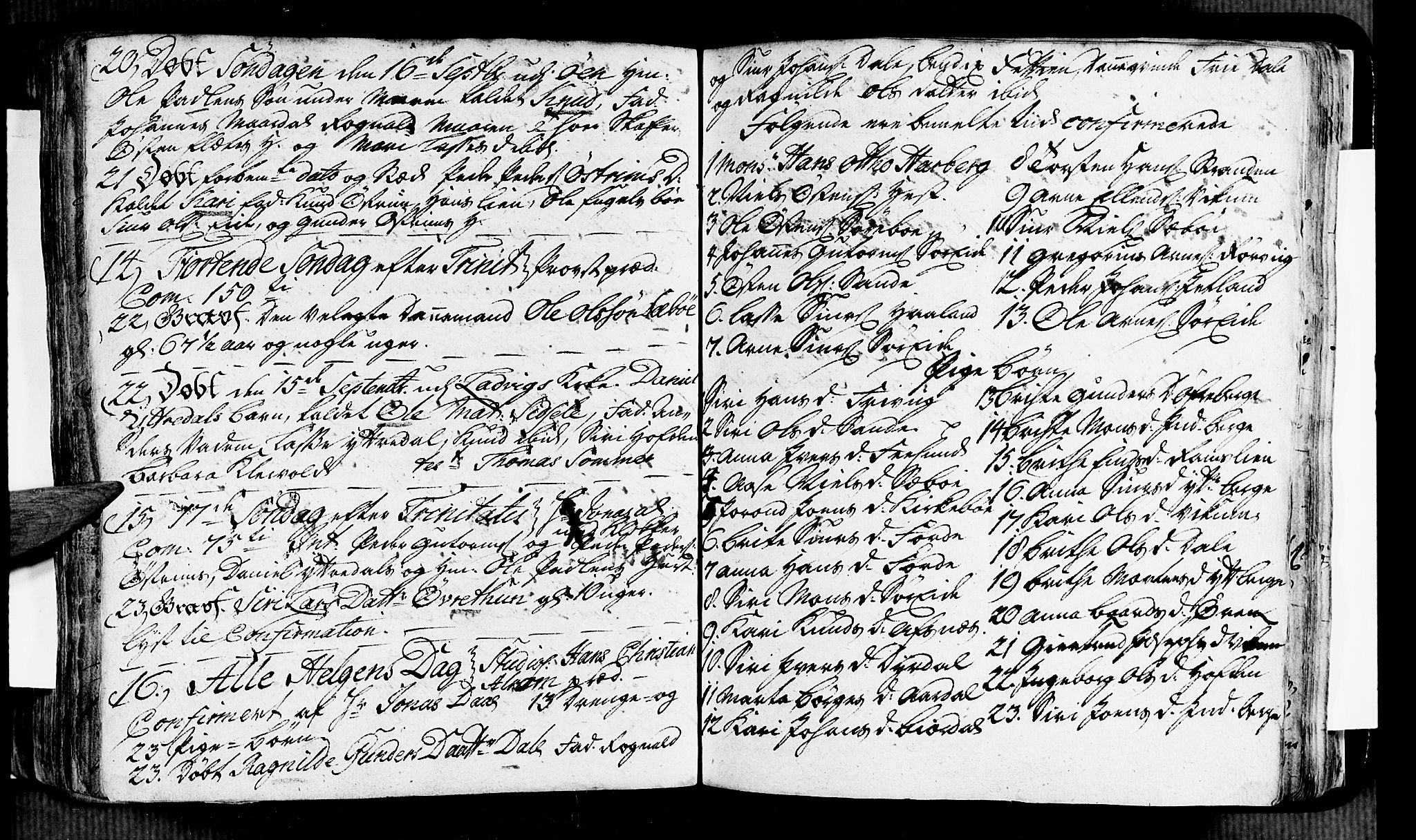 Vik sokneprestembete, AV/SAB-A-81501/H/Haa/Haaa/L0002: Parish register (official) no. A 2 / 3, 1740-1755