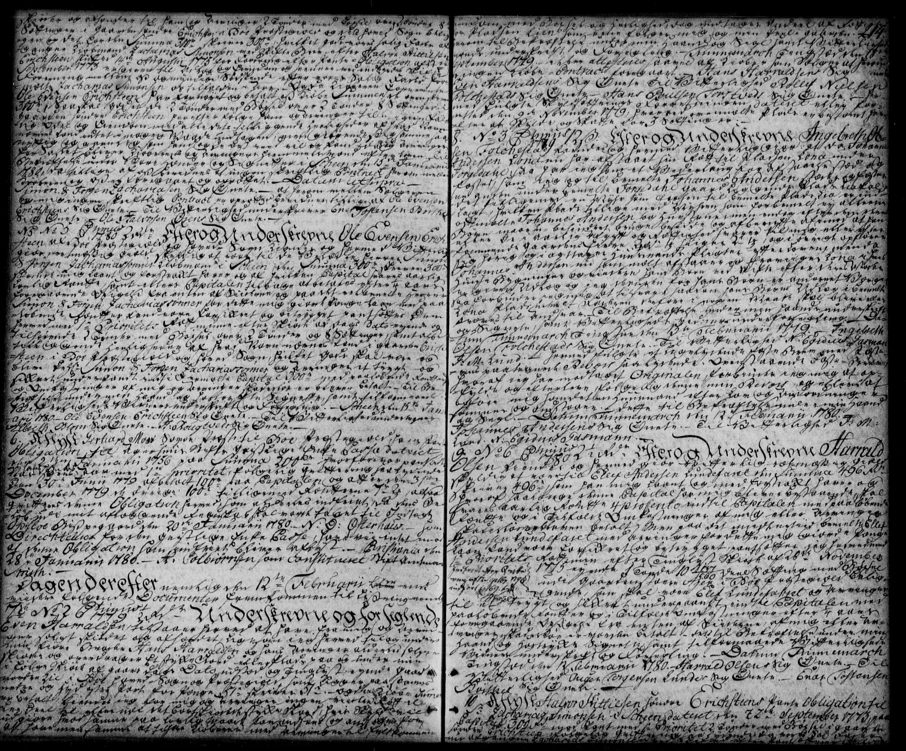 Nedre Telemark sorenskriveri, SAKO/A-135/G/Ga/Gaa/L0001l: Mortgage book no. L, 1775-1781, p. 214