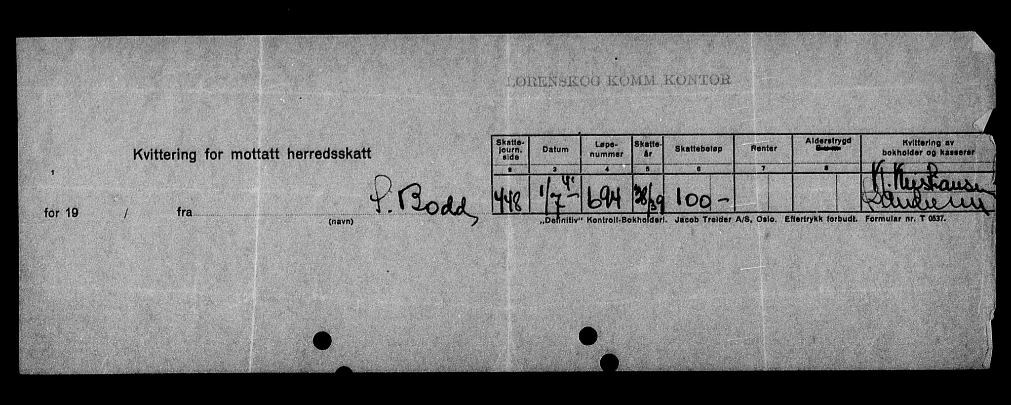 Justisdepartementet, Tilbakeføringskontoret for inndratte formuer, AV/RA-S-1564/H/Hc/Hcc/L0927: --, 1945-1947, p. 246