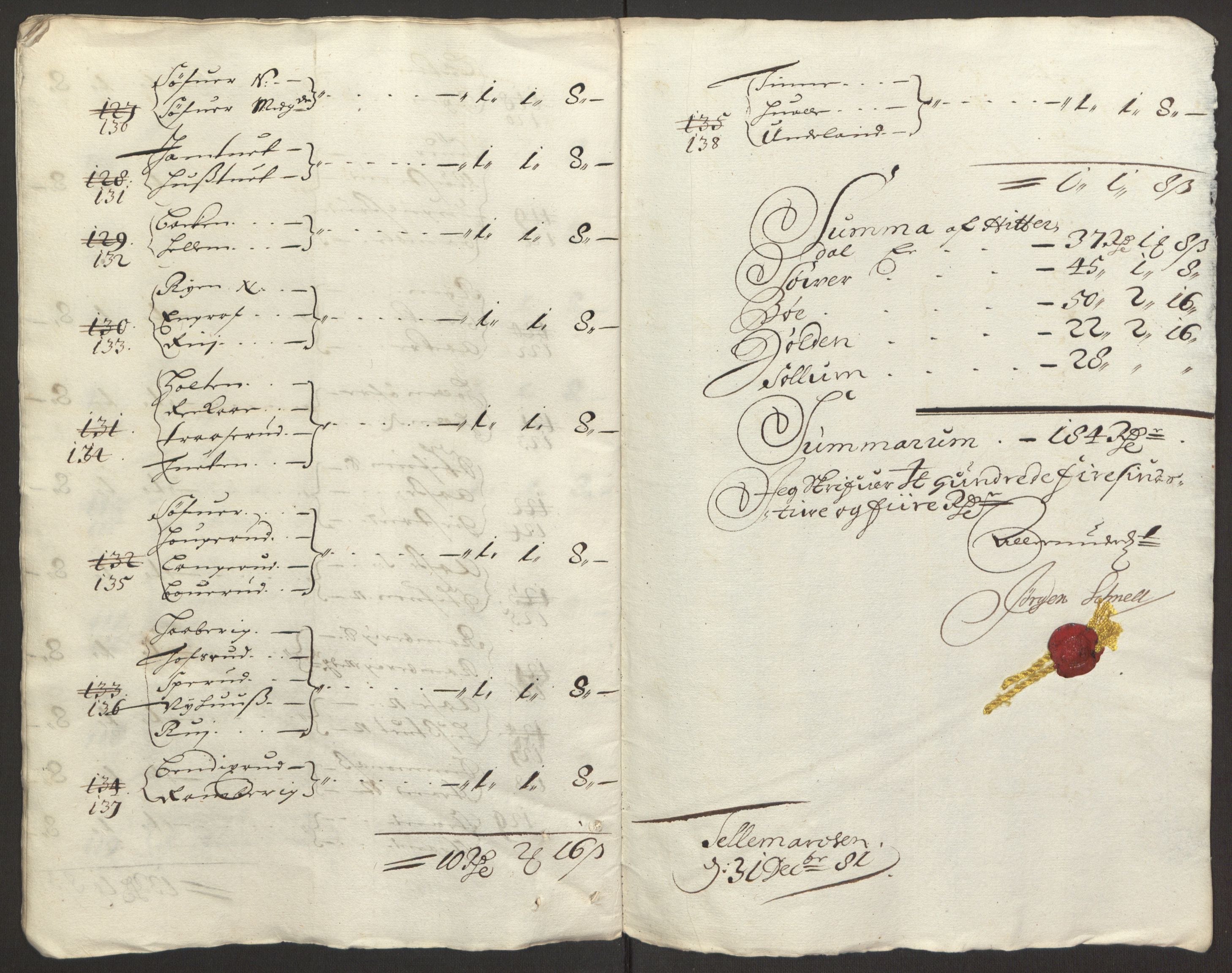 Rentekammeret inntil 1814, Reviderte regnskaper, Fogderegnskap, RA/EA-4092/R35/L2077: Fogderegnskap Øvre og Nedre Telemark, 1680-1684, p. 255