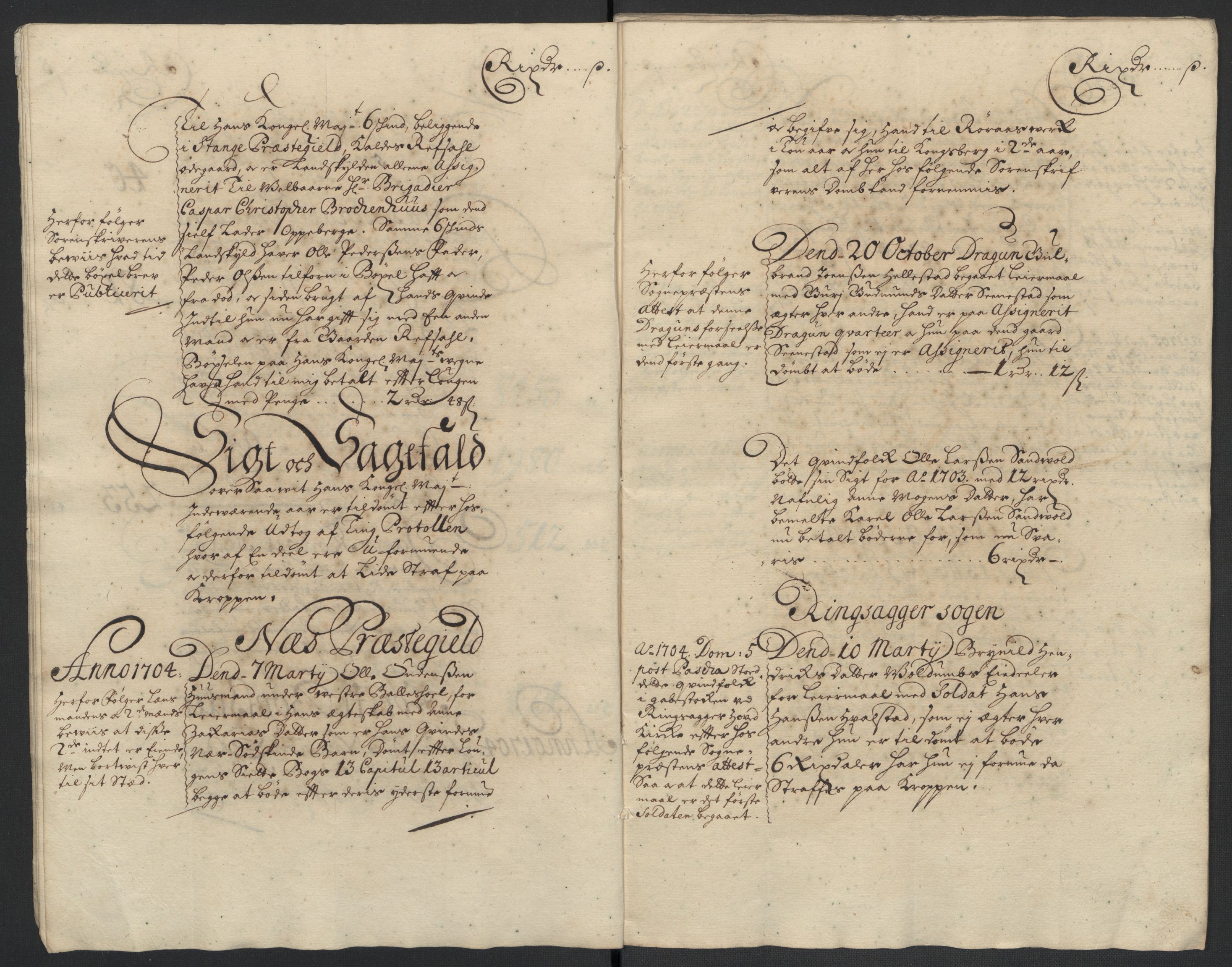 Rentekammeret inntil 1814, Reviderte regnskaper, Fogderegnskap, AV/RA-EA-4092/R16/L1041: Fogderegnskap Hedmark, 1703-1704, p. 209