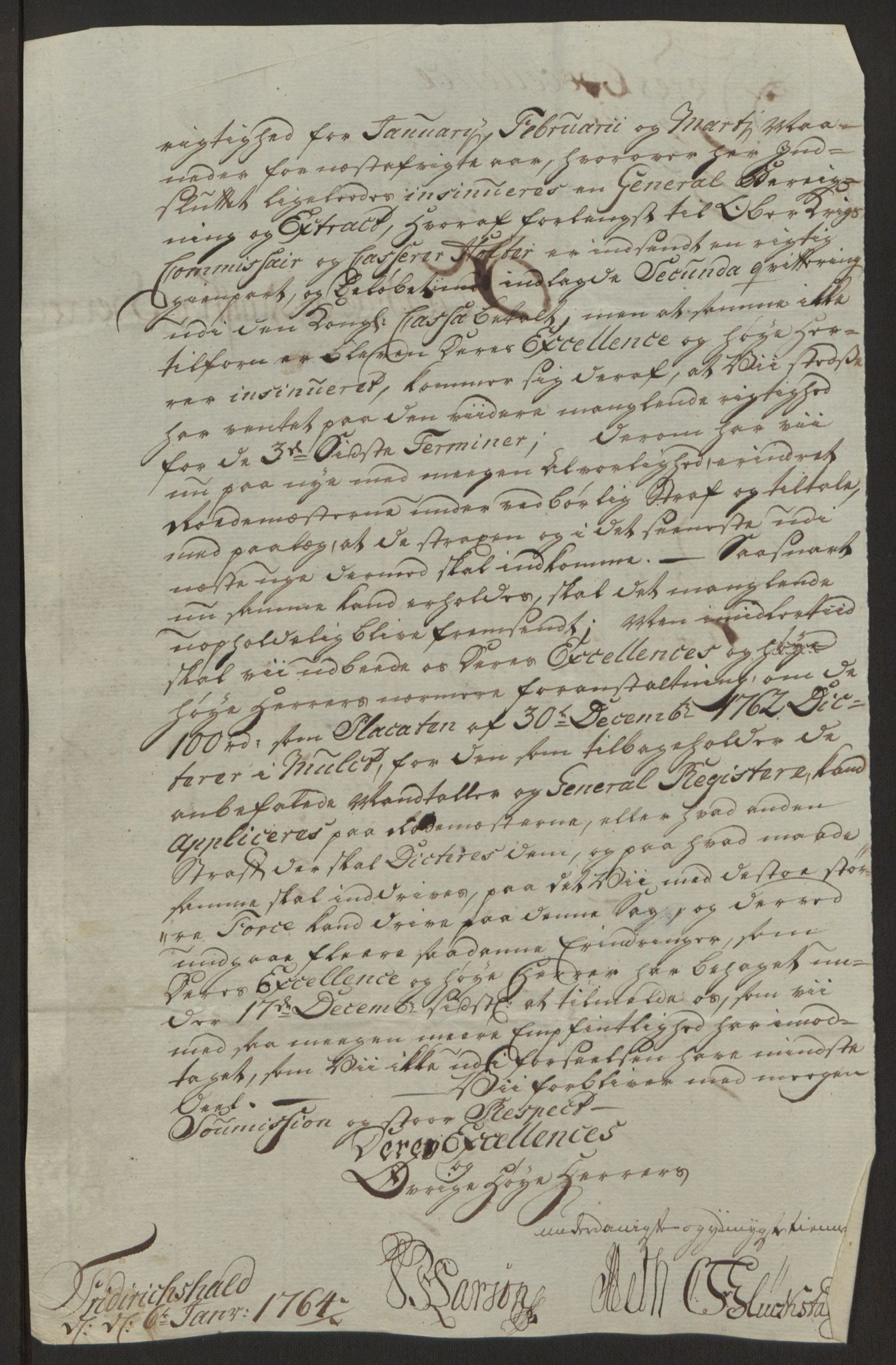 Rentekammeret inntil 1814, Reviderte regnskaper, Byregnskaper, AV/RA-EA-4066/R/Ra/L0006/0001: [A4] Kontribusjonsregnskap / Ekstraskatt, 1762-1772, p. 101