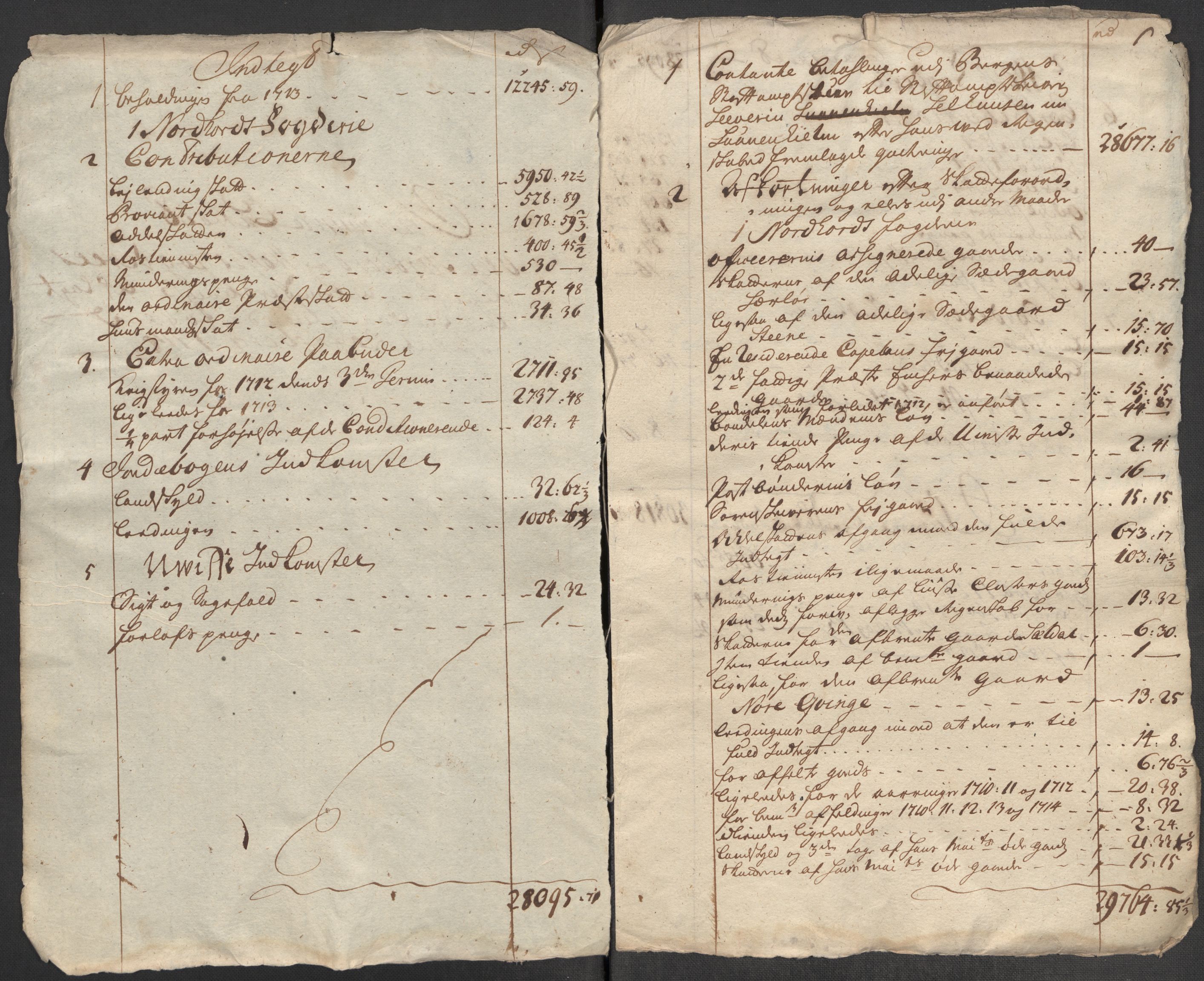 Rentekammeret inntil 1814, Reviderte regnskaper, Fogderegnskap, RA/EA-4092/R51/L3197: Fogderegnskap Nordhordland og Voss, 1714, p. 23