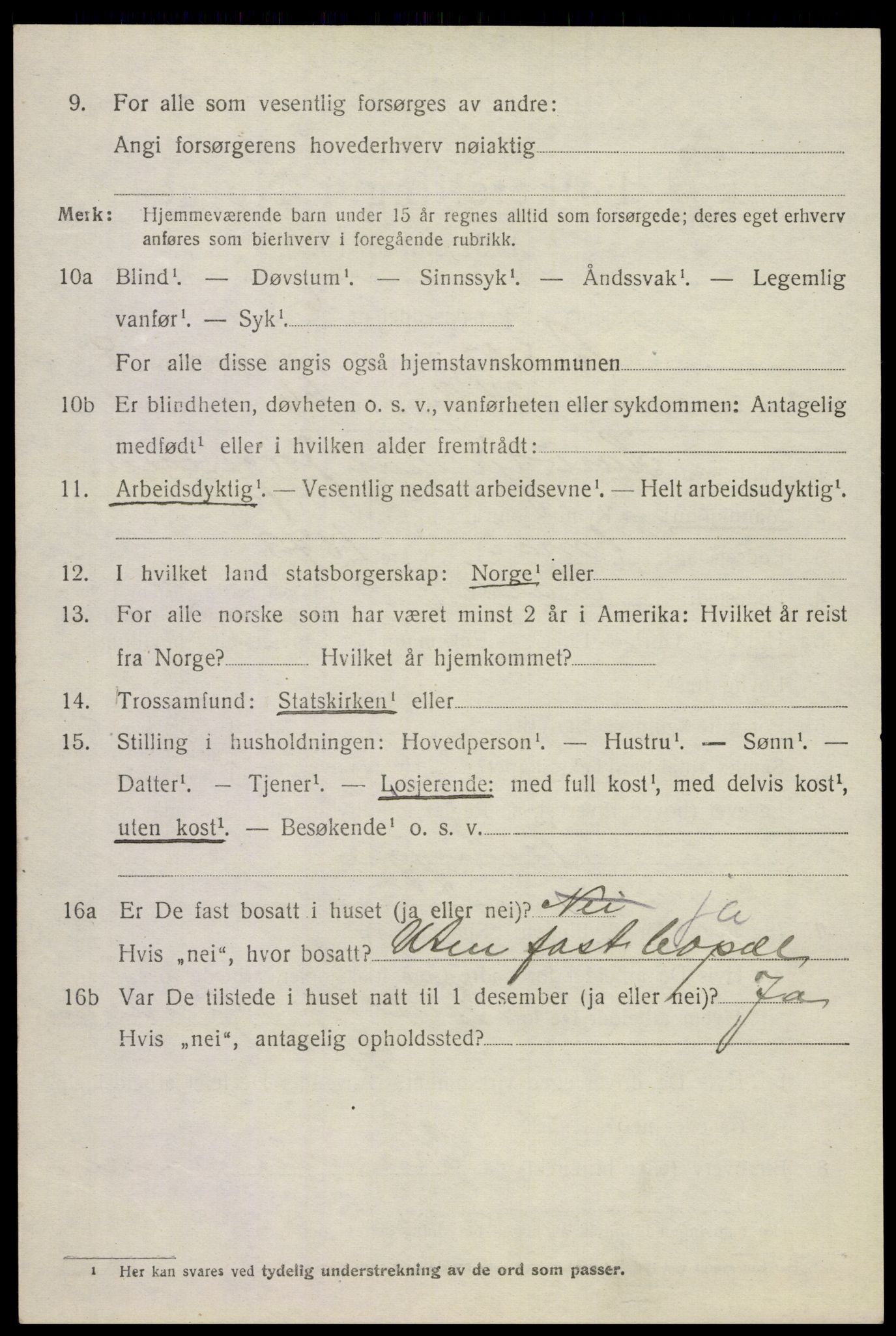 SAKO, 1920 census for Andebu, 1920, p. 4075