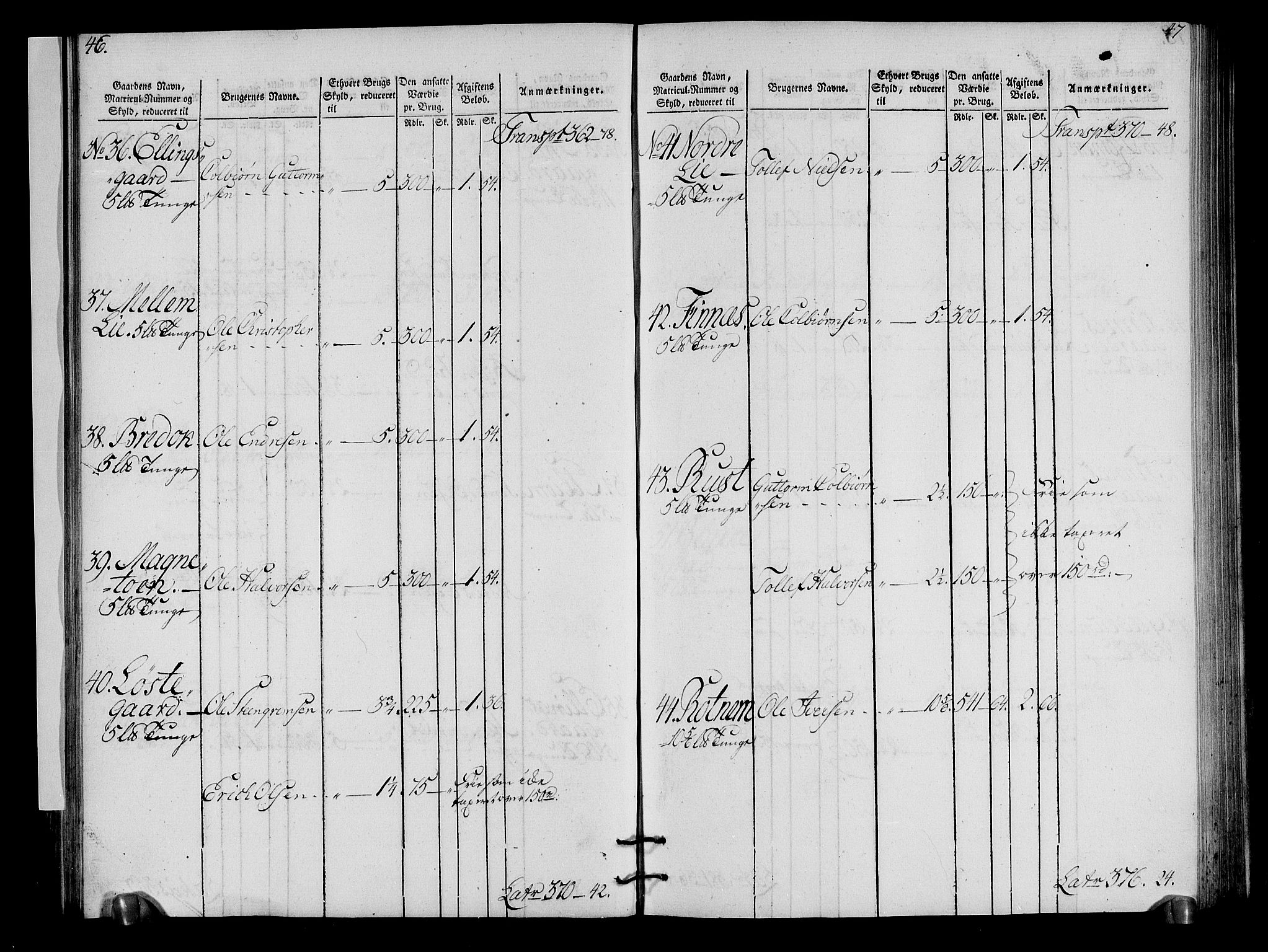 Rentekammeret inntil 1814, Realistisk ordnet avdeling, AV/RA-EA-4070/N/Ne/Nea/L0050: Ringerike og Hallingdal fogderi. Oppebørselsregister for Hallingdal, 1803-1804, p. 26