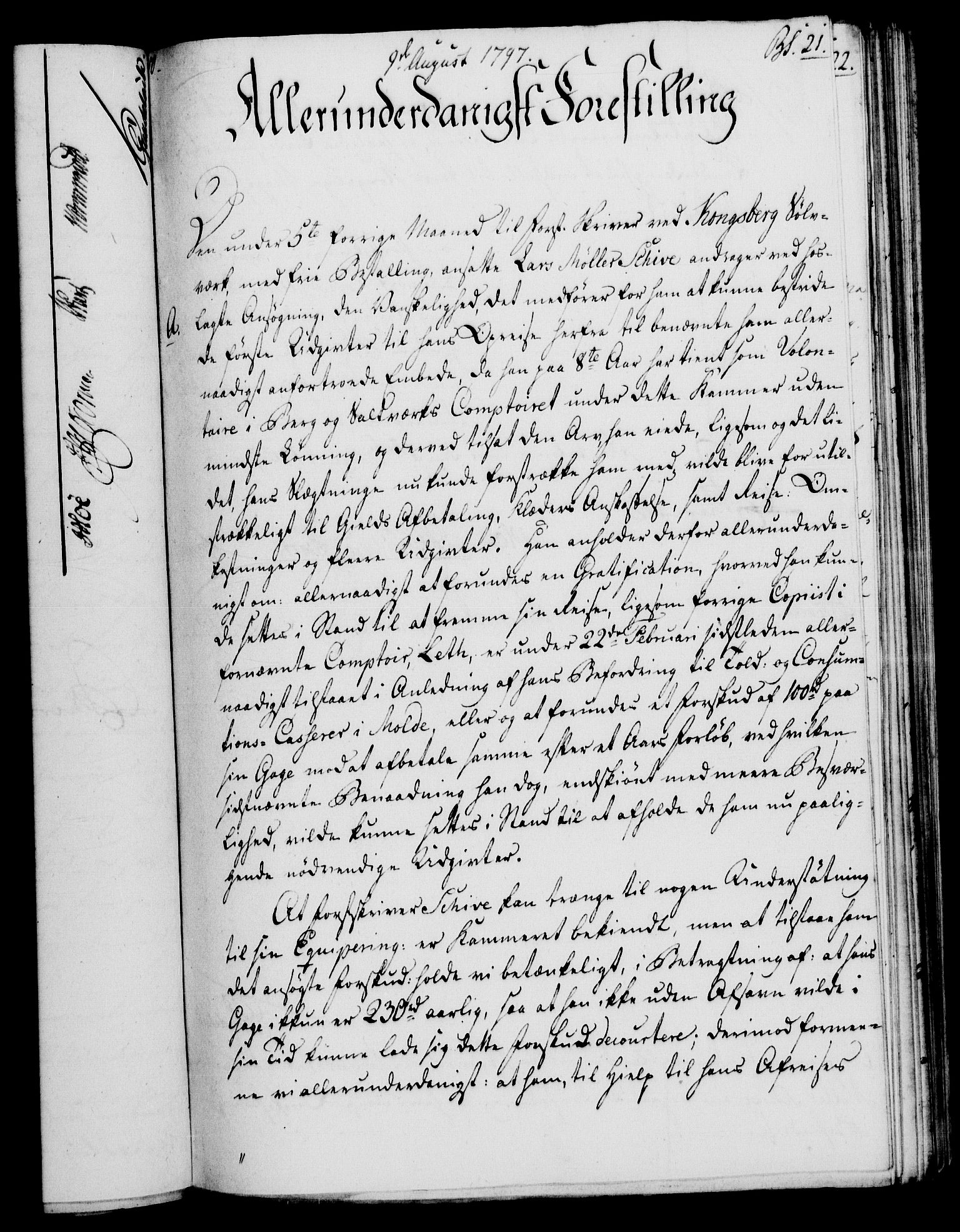 Rentekammeret, Renteskriverkontorene, AV/RA-EA-3115/M/Mf/Mfb/L0003: Relasjons- og resolusjonsprotokoll med register (merket RK 54.9), 1796-1798