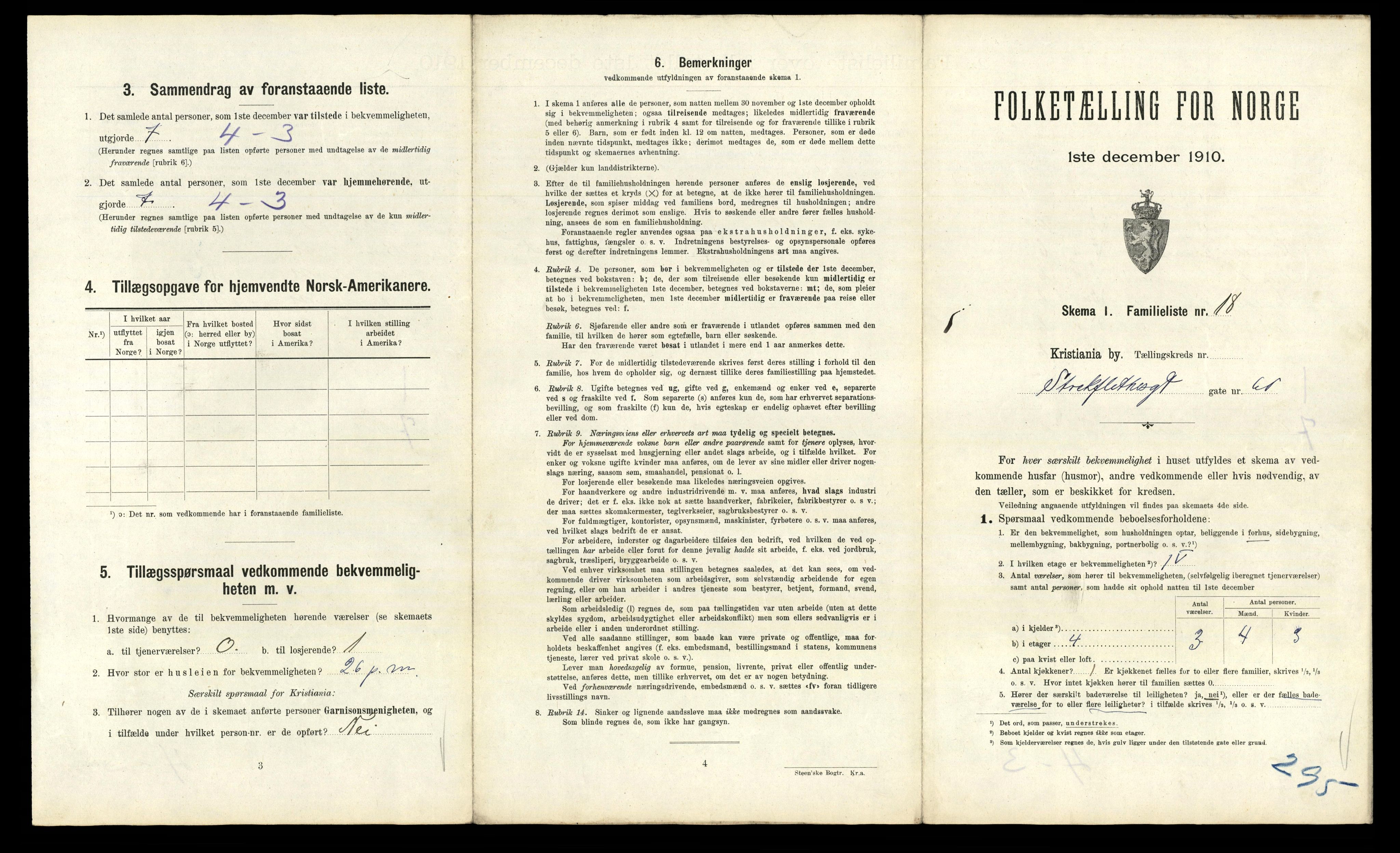 RA, 1910 census for Kristiania, 1910, p. 98667