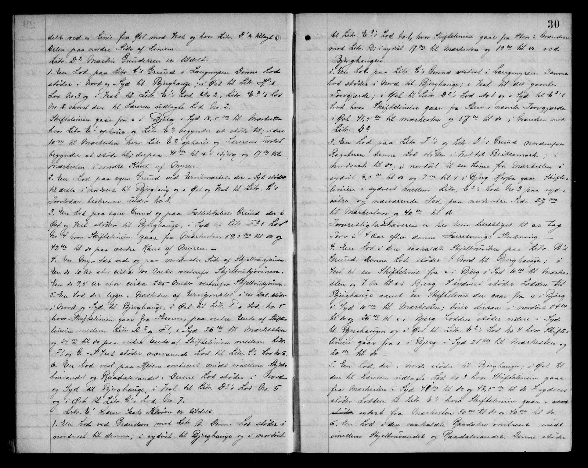 Fosen sorenskriveri, AV/SAT-A-1107/1/2/2C/L0039: Mortgage book no. 30, 1905-1906, p. 30