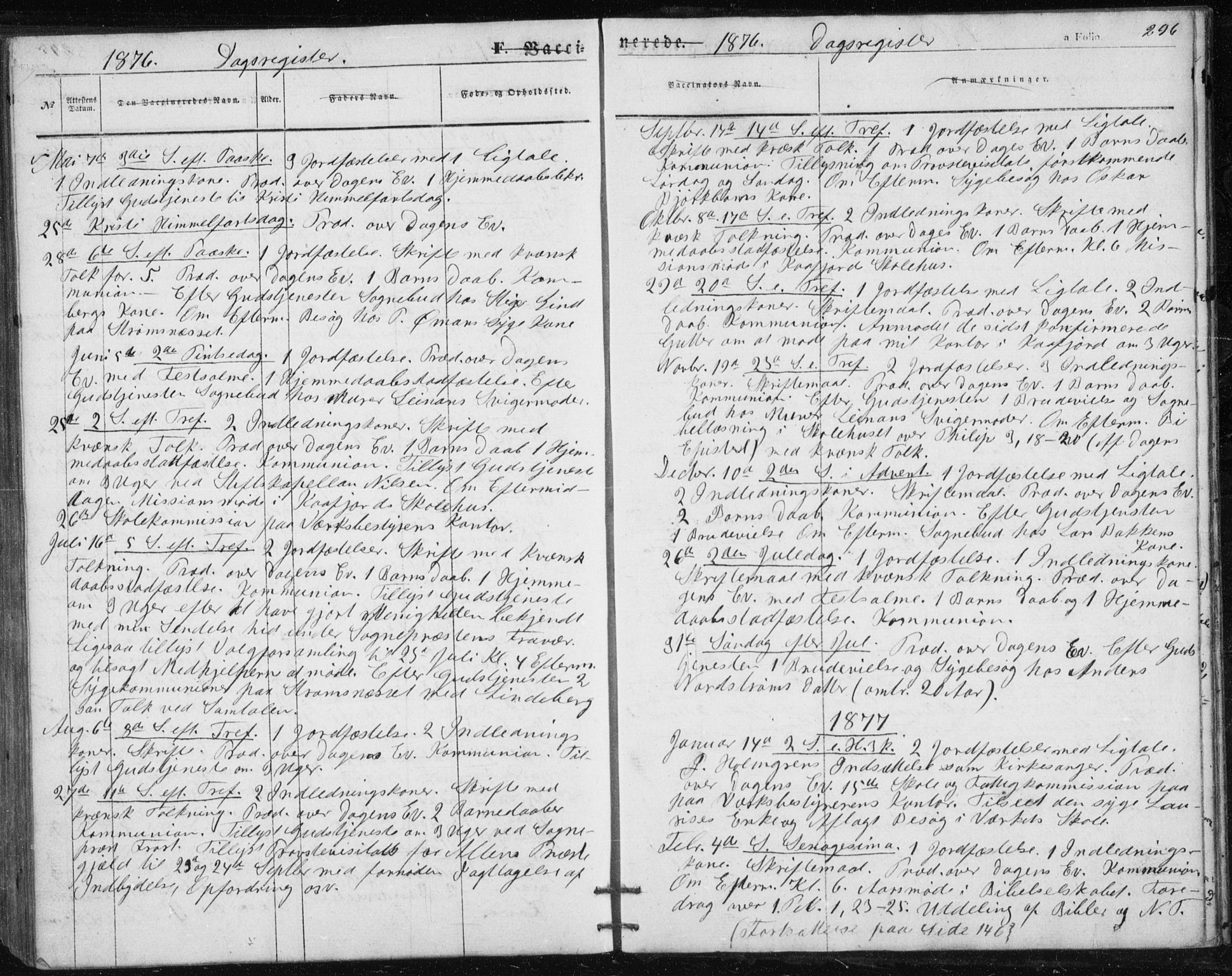 Alta sokneprestkontor, SATØ/S-1338/H/Hb/L0002.klokk: Parish register (copy) no. 2, 1856-1880, p. 296